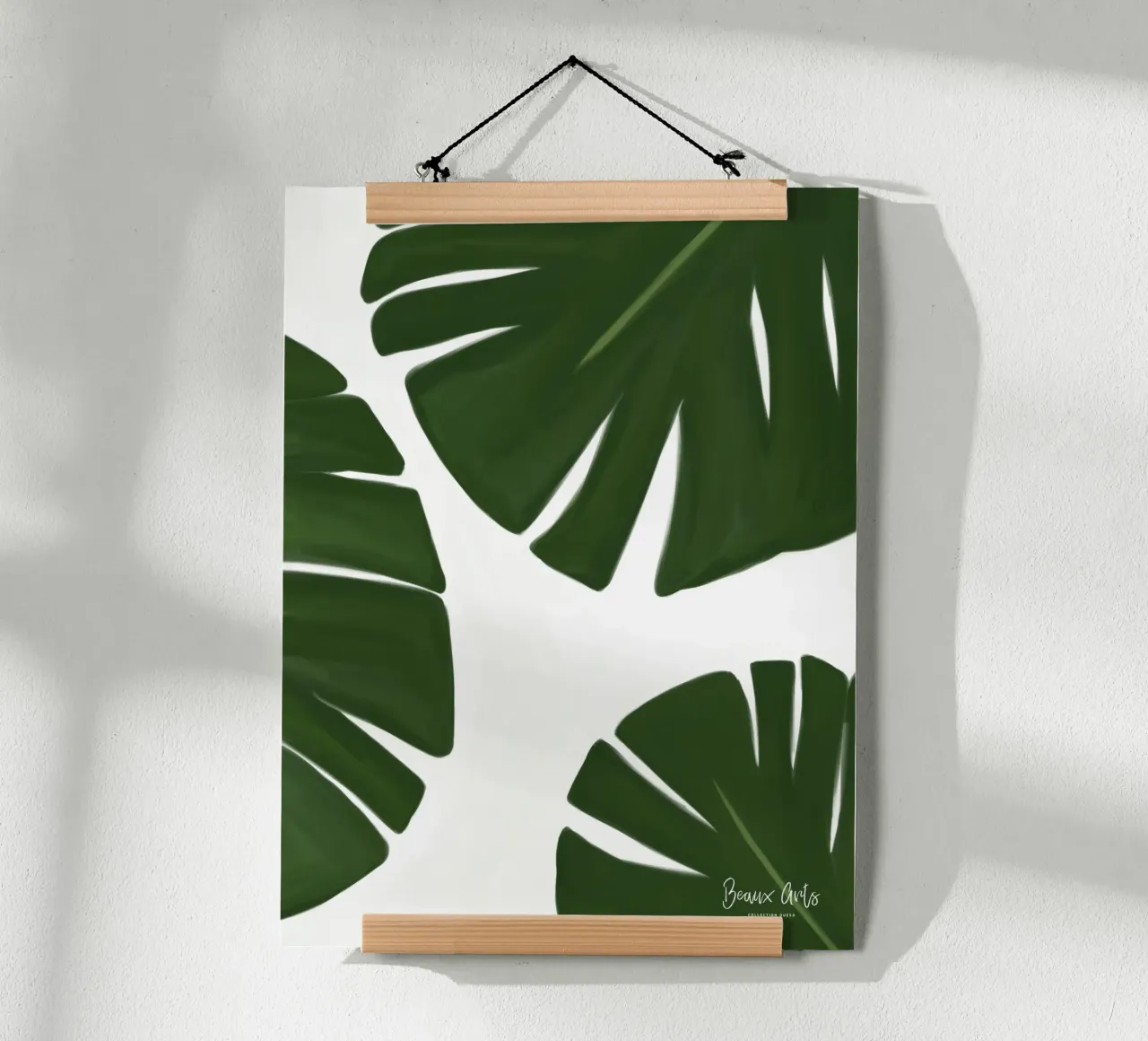Dreamy Skies poster con telaio in legno da Mike Leymi