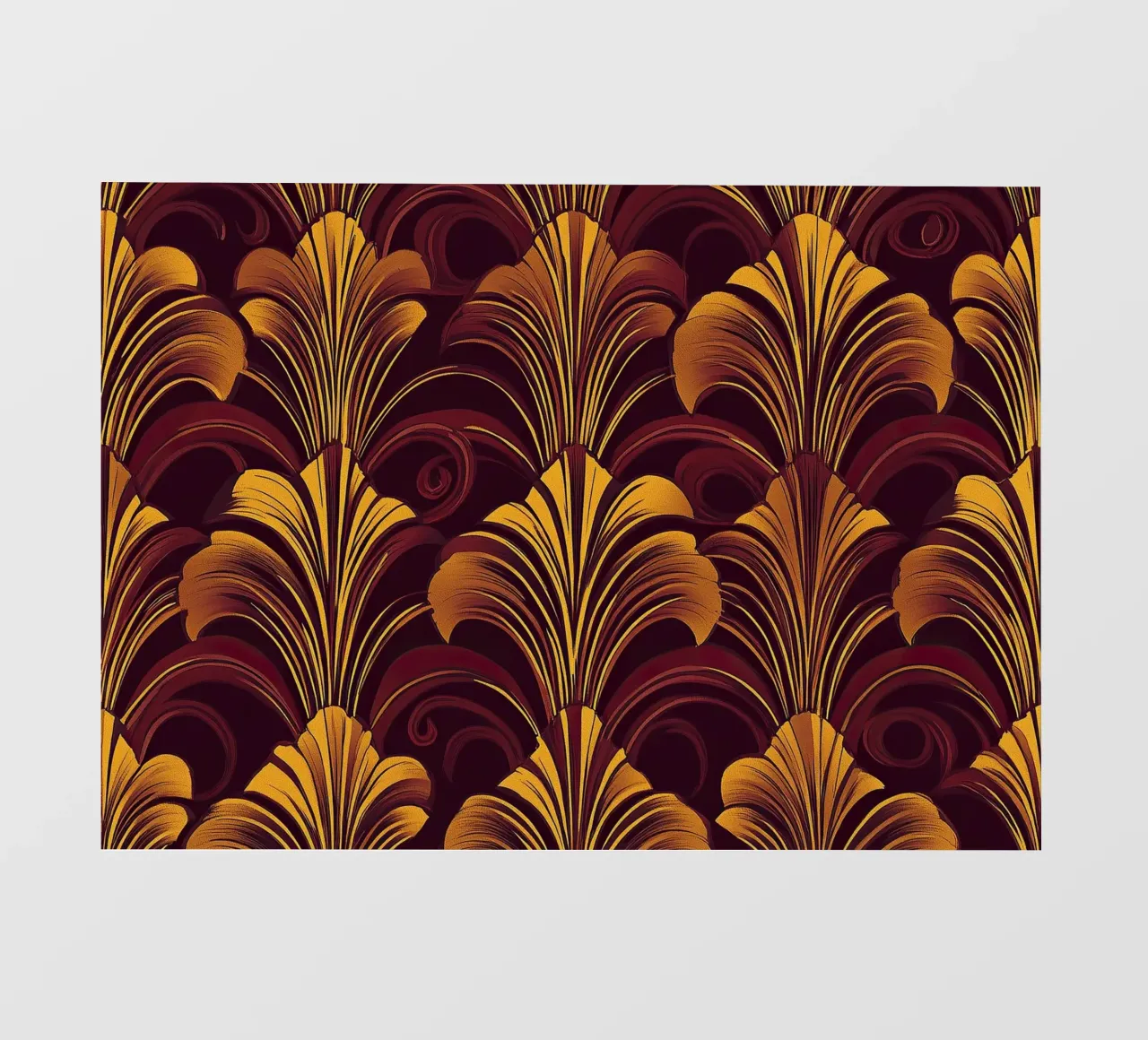 Art déco "Glamour in Motion" telo in pvc da Nikis Art Studio