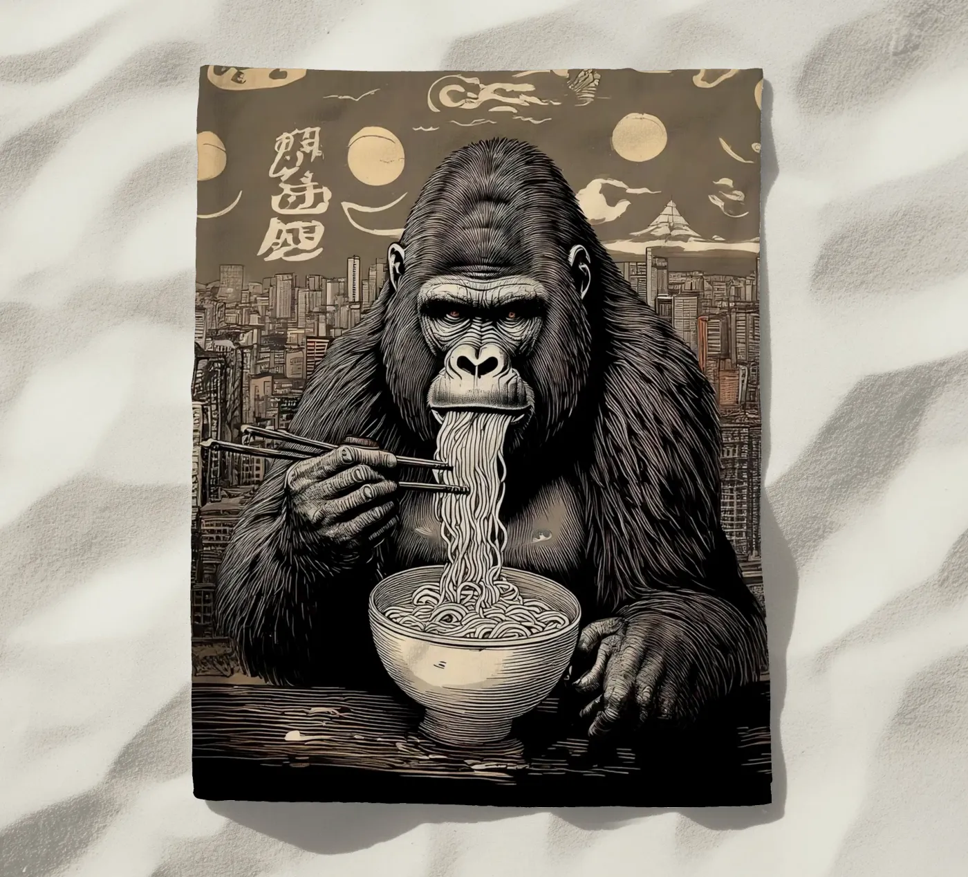 Gorillaz Ramen telo mare da tylerstudio
