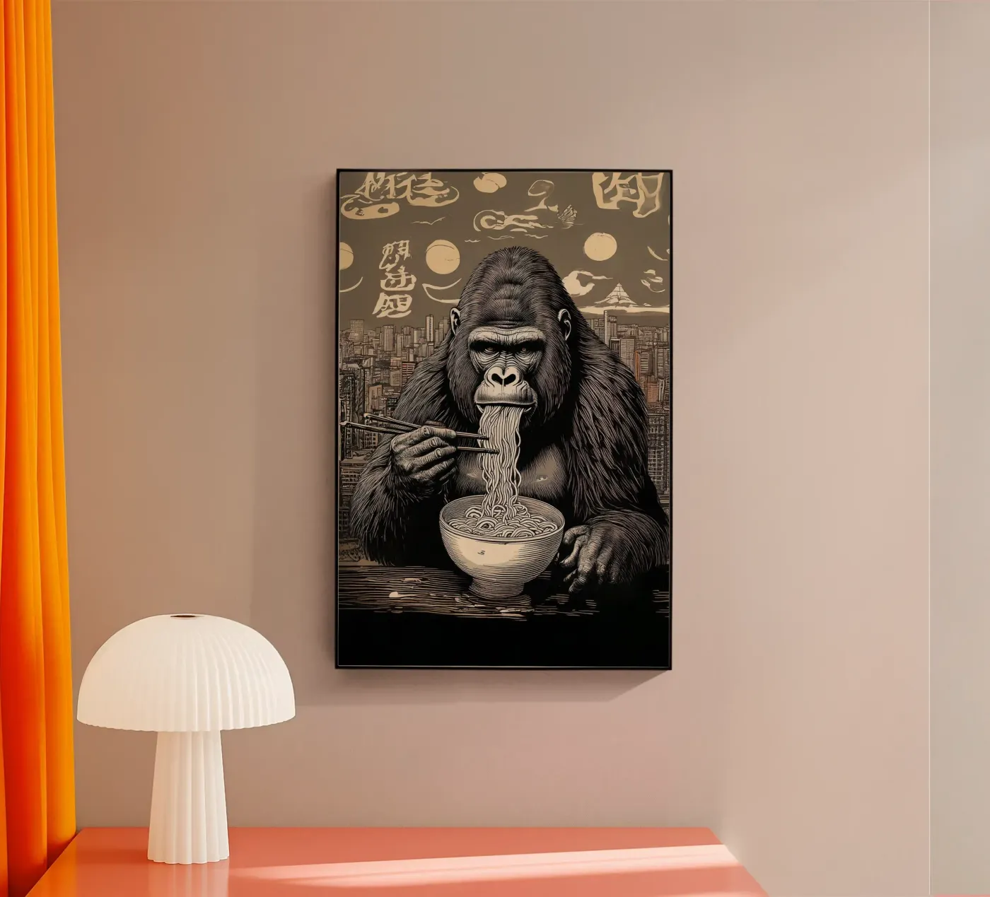 Gorillaz Ramen plexiglas de tylerstudio
