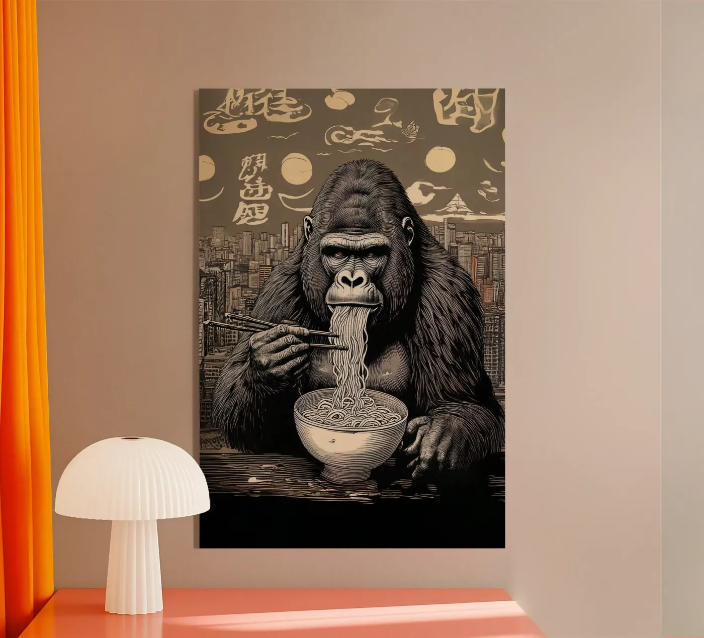 Gorillaz Ramen plexiglas de tylerstudio