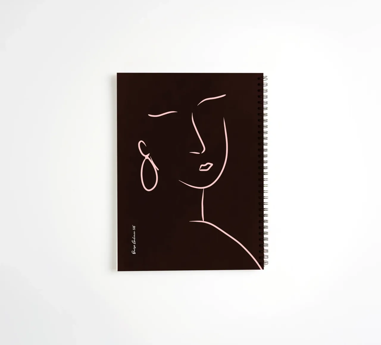 Luminous Dawn spiral notebook by Mike Leymi
