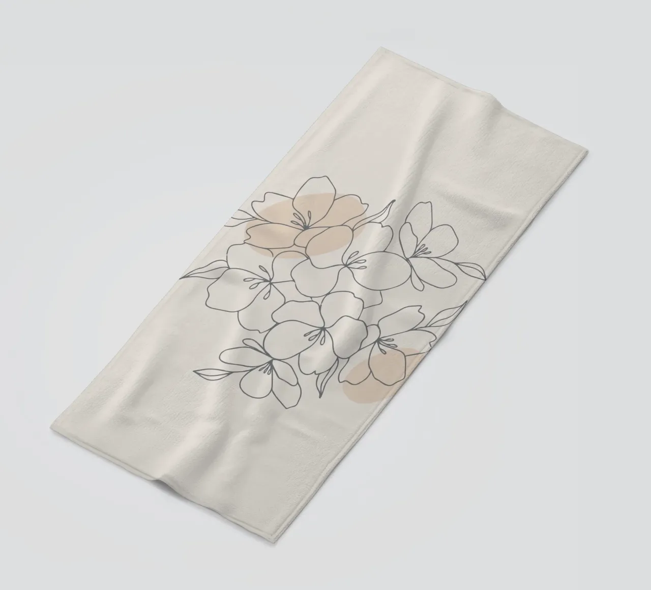 Subtle Blooms telo mare da Mathudace Créas