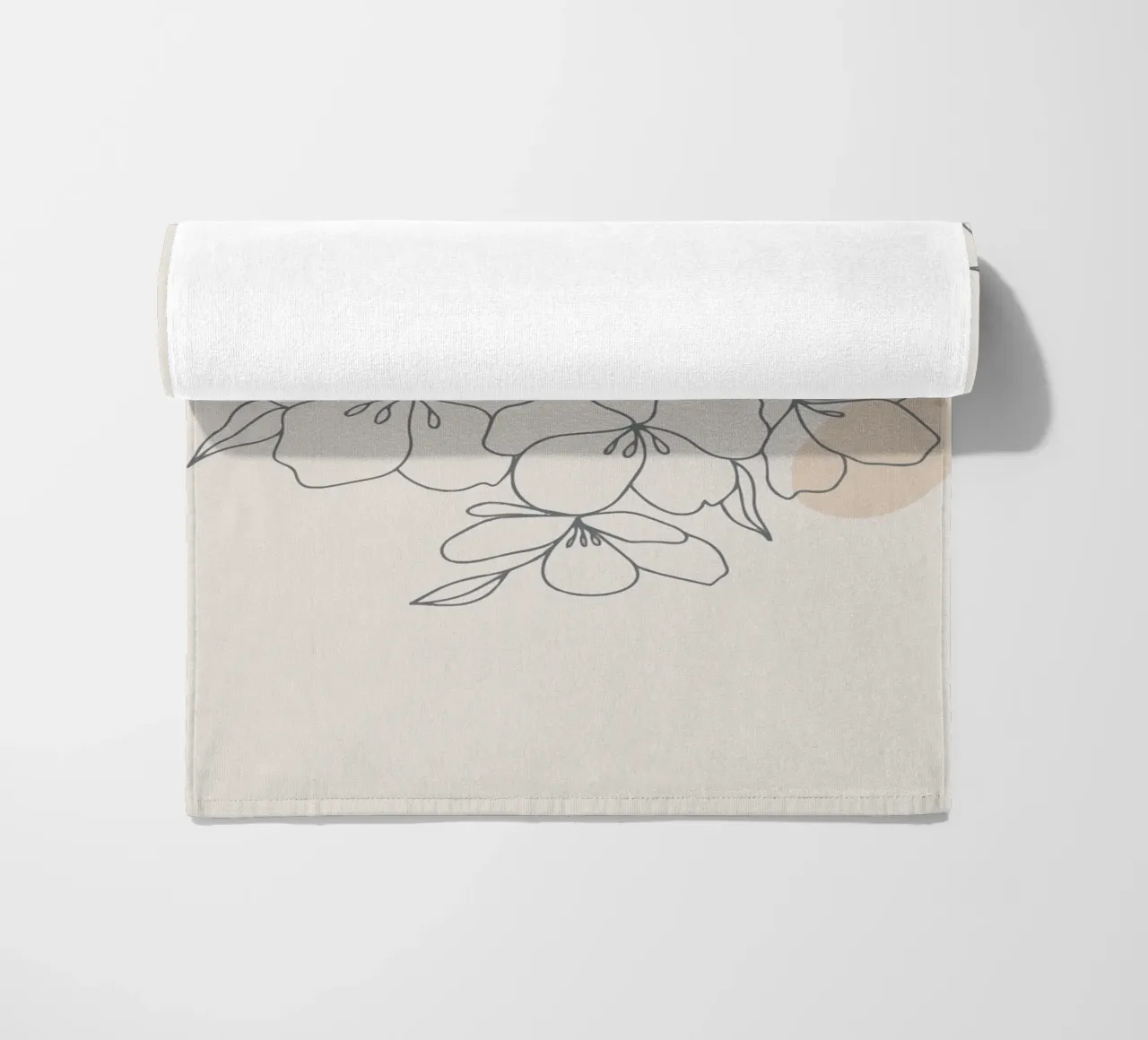 Subtle Blooms telo mare da Mathudace Créas