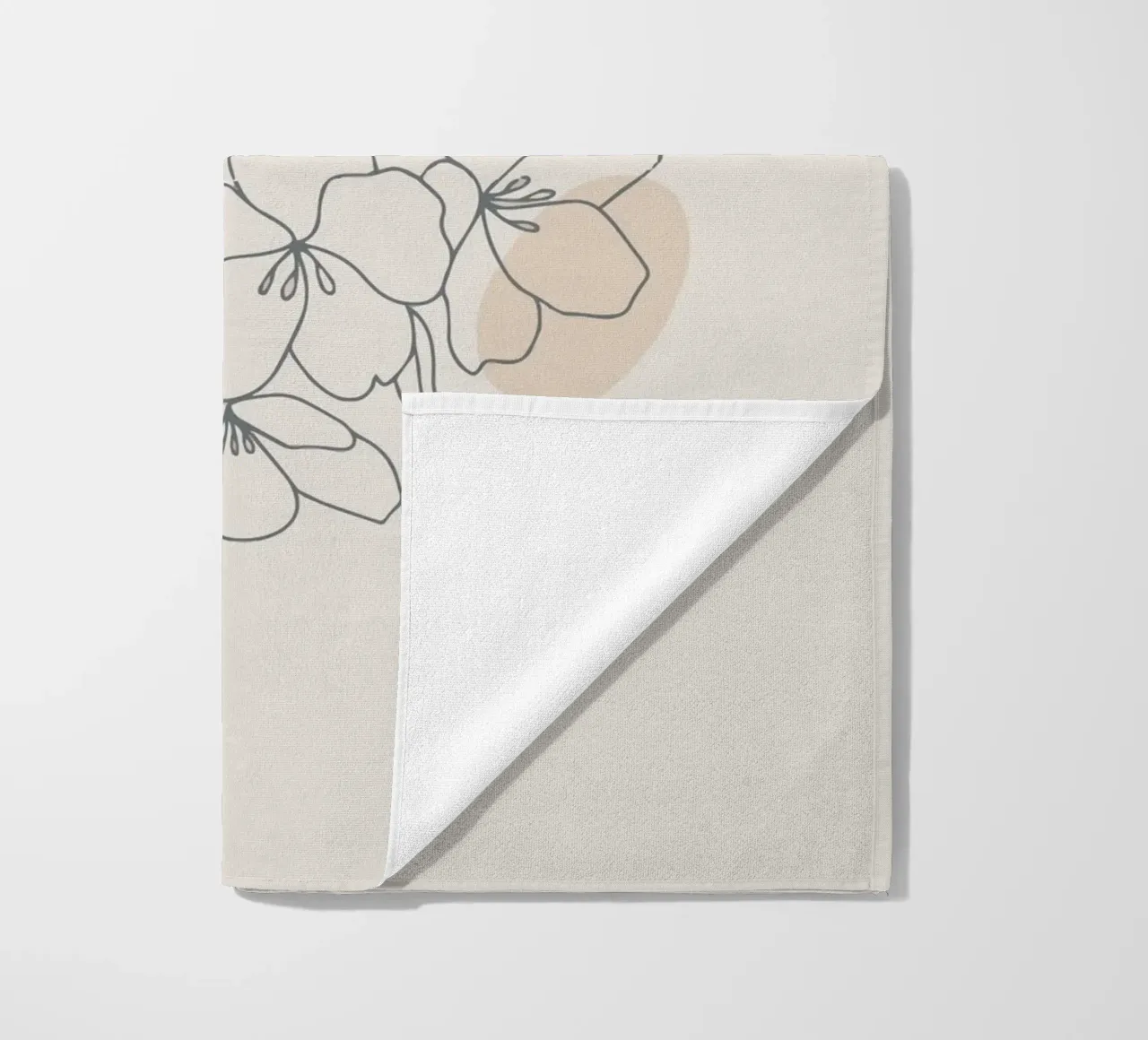 Subtle Blooms telo mare da Mathudace Créas