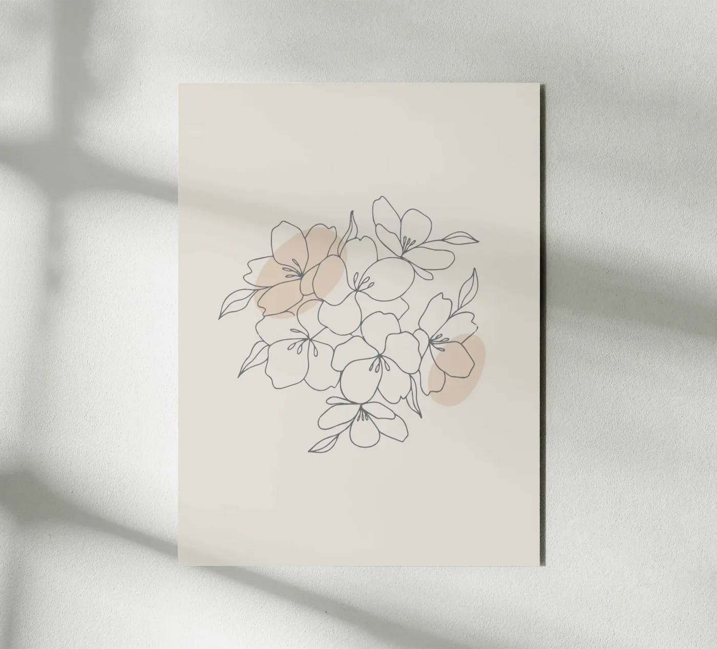 Subtle Blooms pannello forex da Mathudace Créas