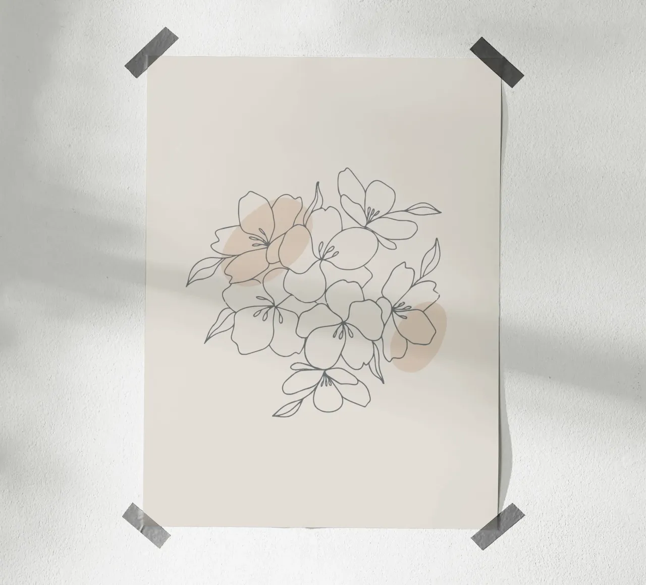 Subtle Blooms poster da Mathudace Créas