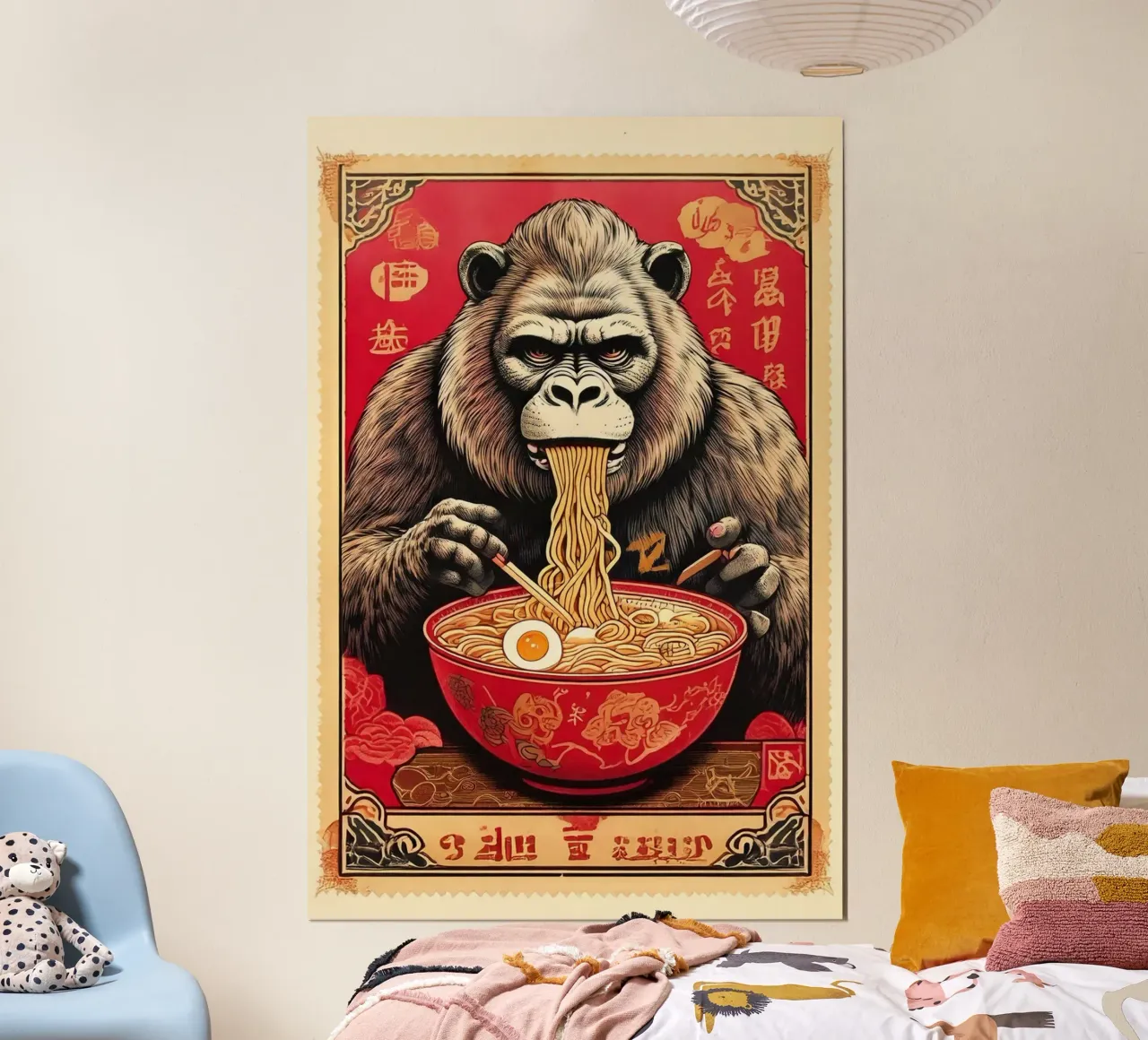 Gorille Ramen story carta hahnemühle da tylerstudio