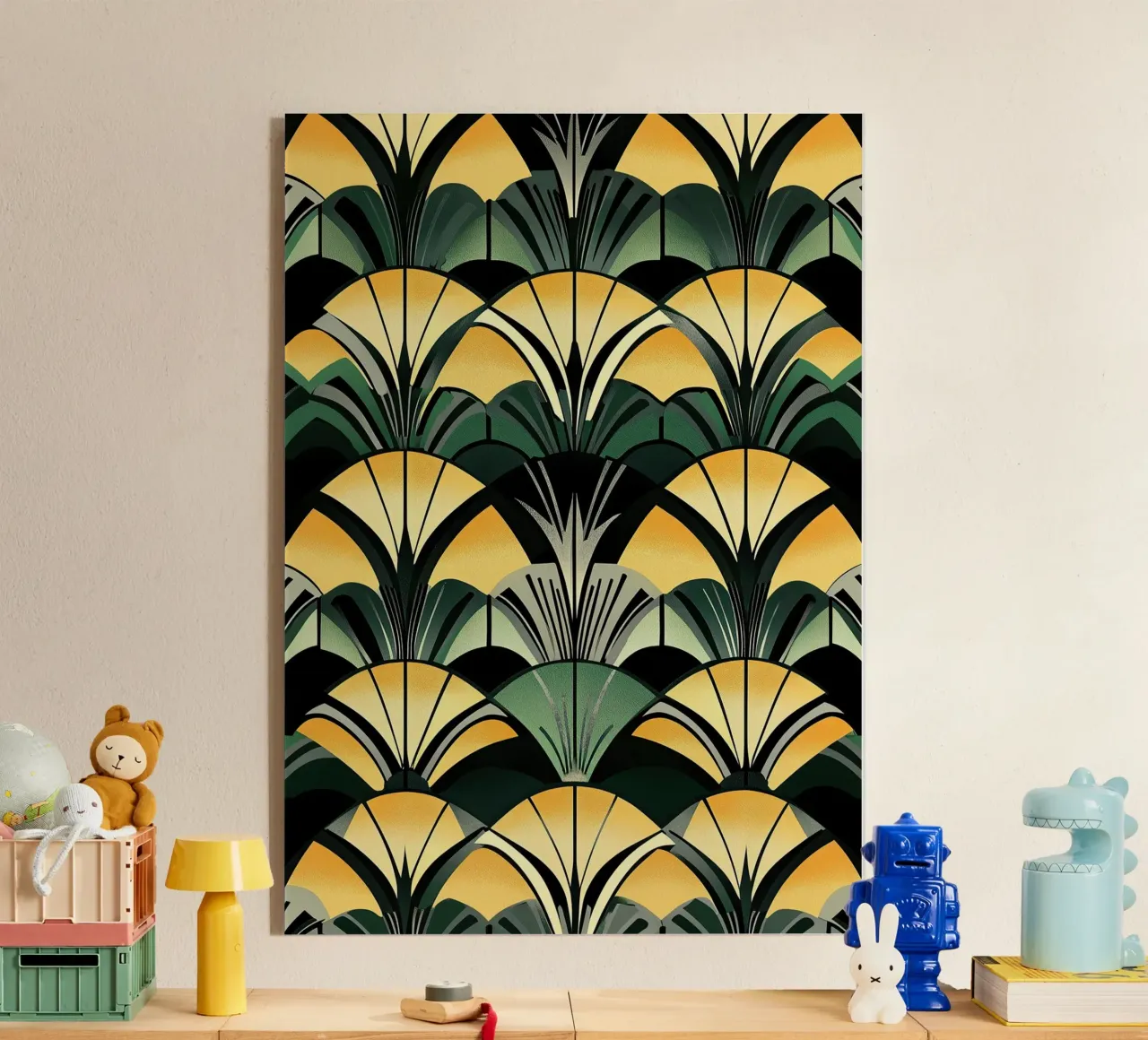 Art déco plexiglass da Nikis Art Studio