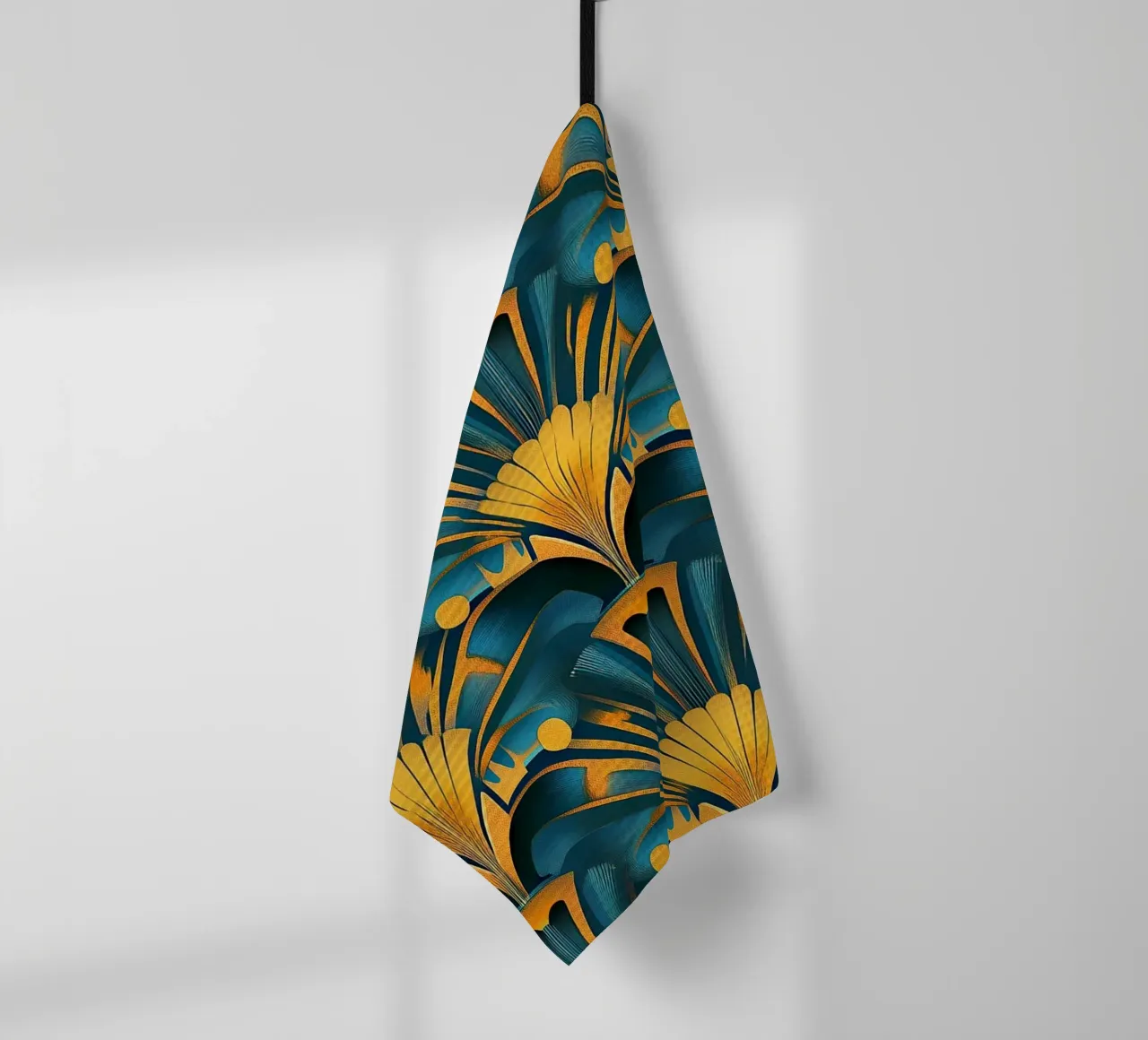 Art Deco "Radiant Resplendence" canovaccio da cucina da Nikis Art Studio