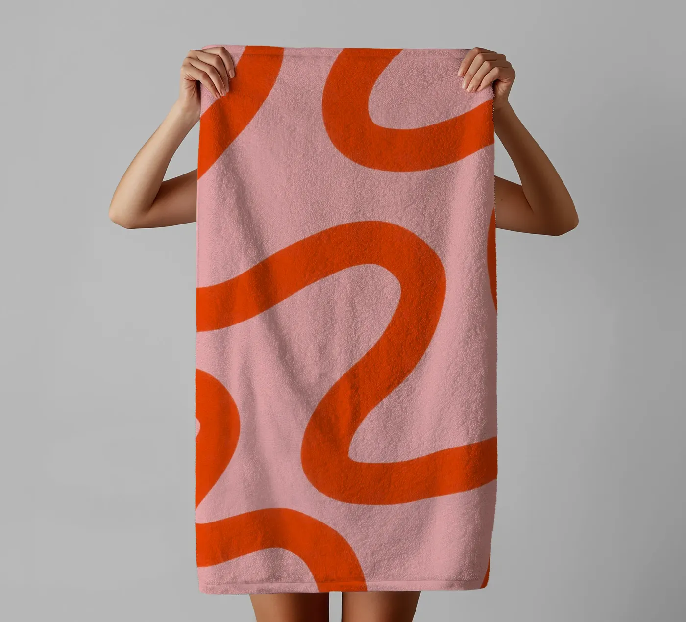 Bloom Grace towel by Mathudace Créas