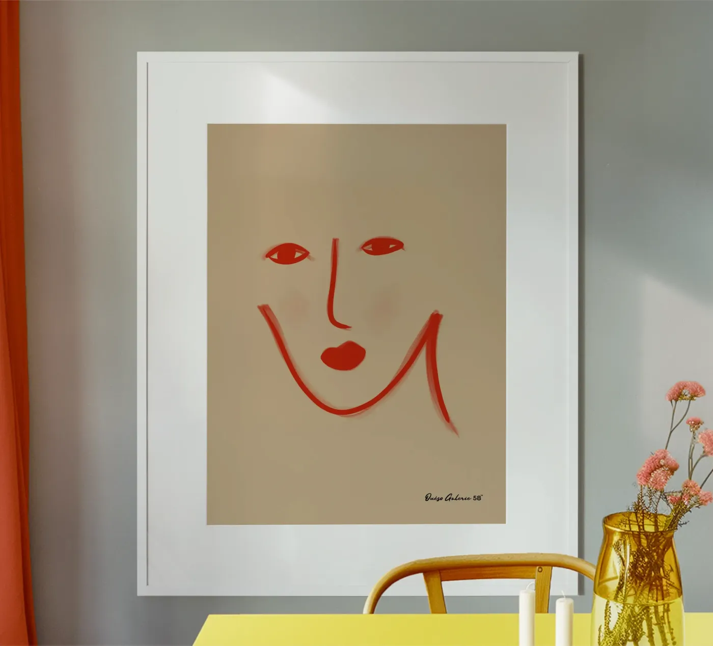 Fluid Silhouettes poster da Mike Leymi