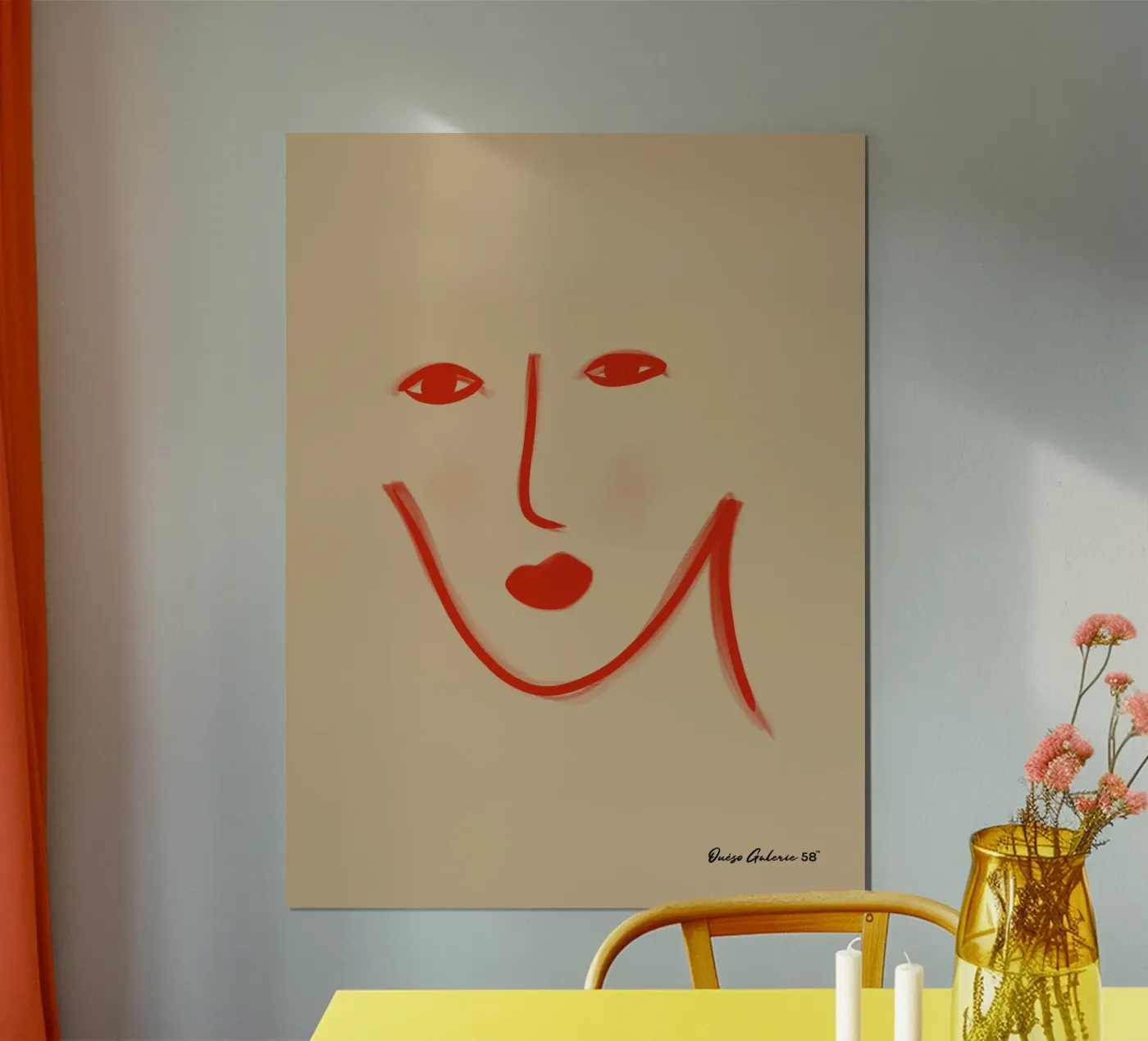 Fluid Silhouettes poster da Mike Leymi