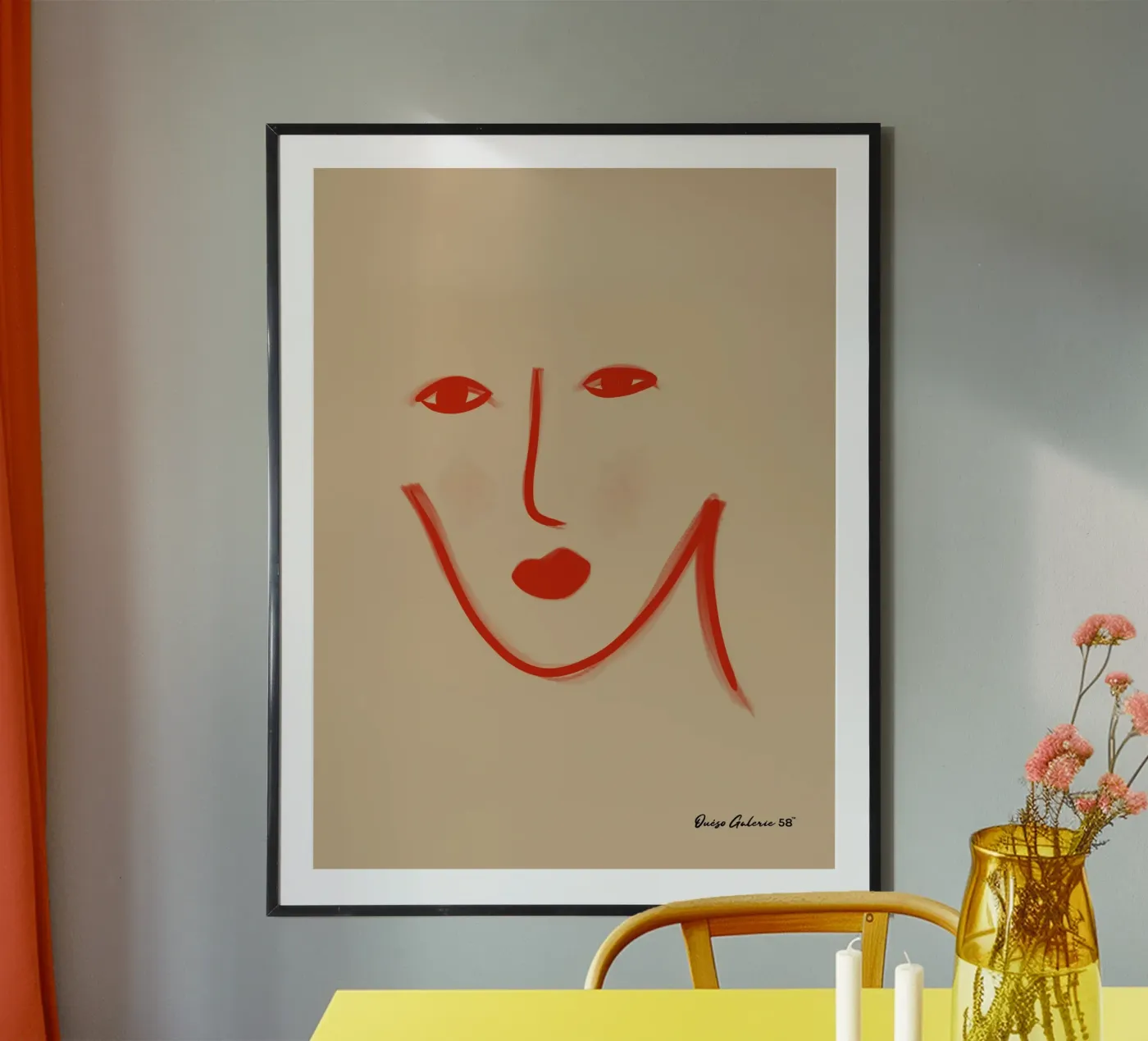 Fluid Silhouettes poster da Mike Leymi