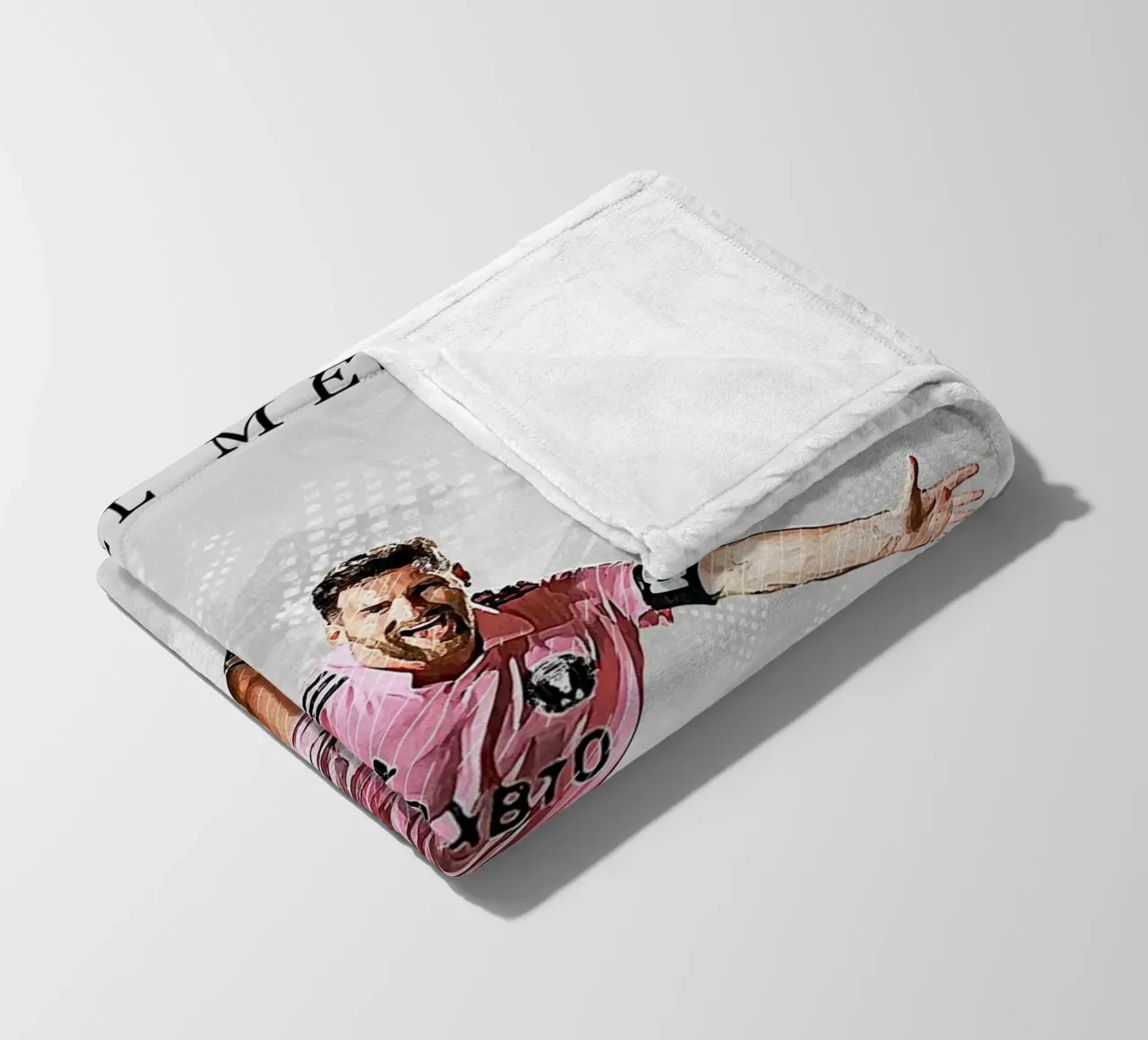 Lionel Messi Inter Miani 1 coperta in pile da tenten