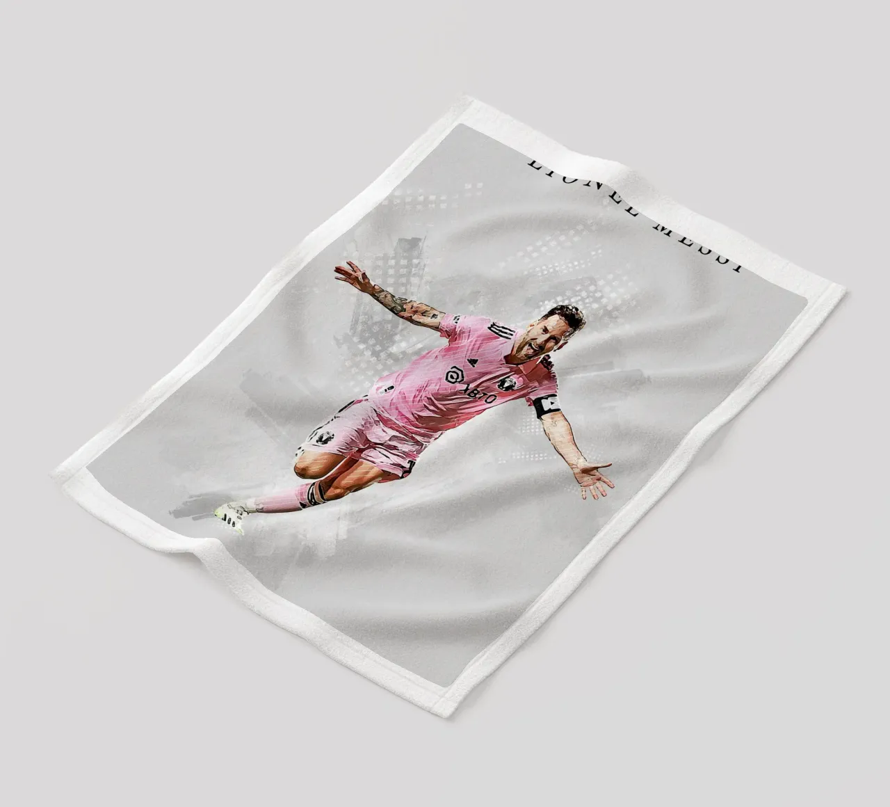 Lionel Messi Inter Miani 1 coperta in pile da tenten