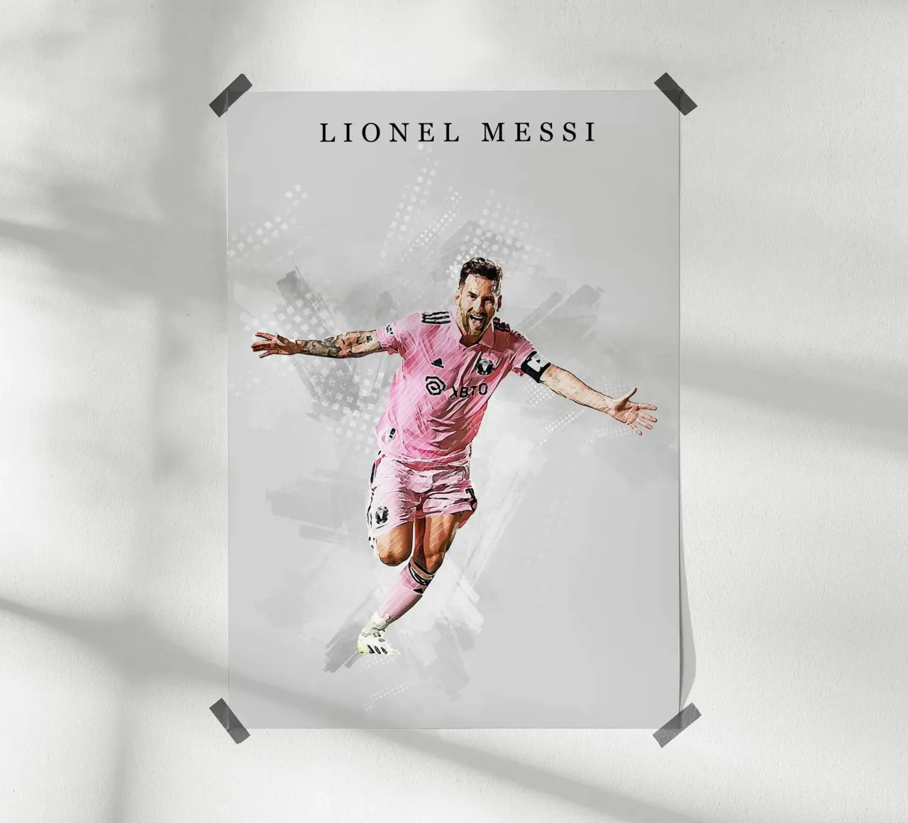Lionel Messi Inter Miani 1 poster da tenten
