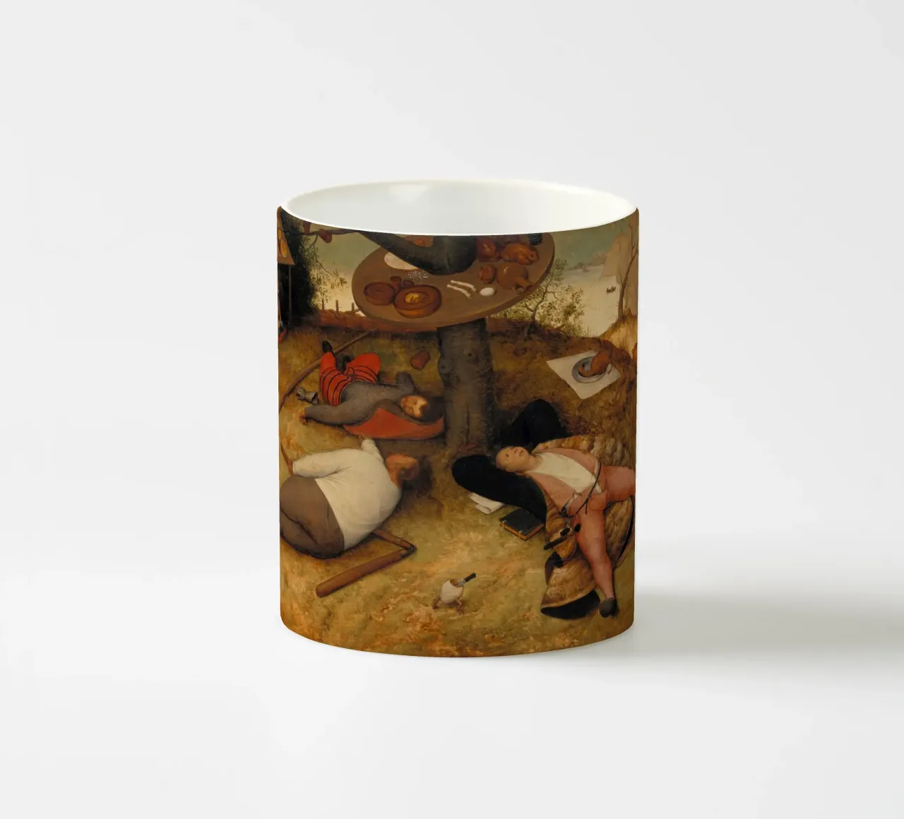 Pieter Brueghel il vecchio - La terra di Cockayne tazza in ceramica da ARTOTHEK