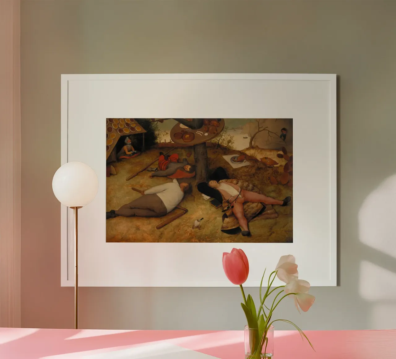 Pieter Brueghel il vecchio - La terra di Cockayne poster da ARTOTHEK