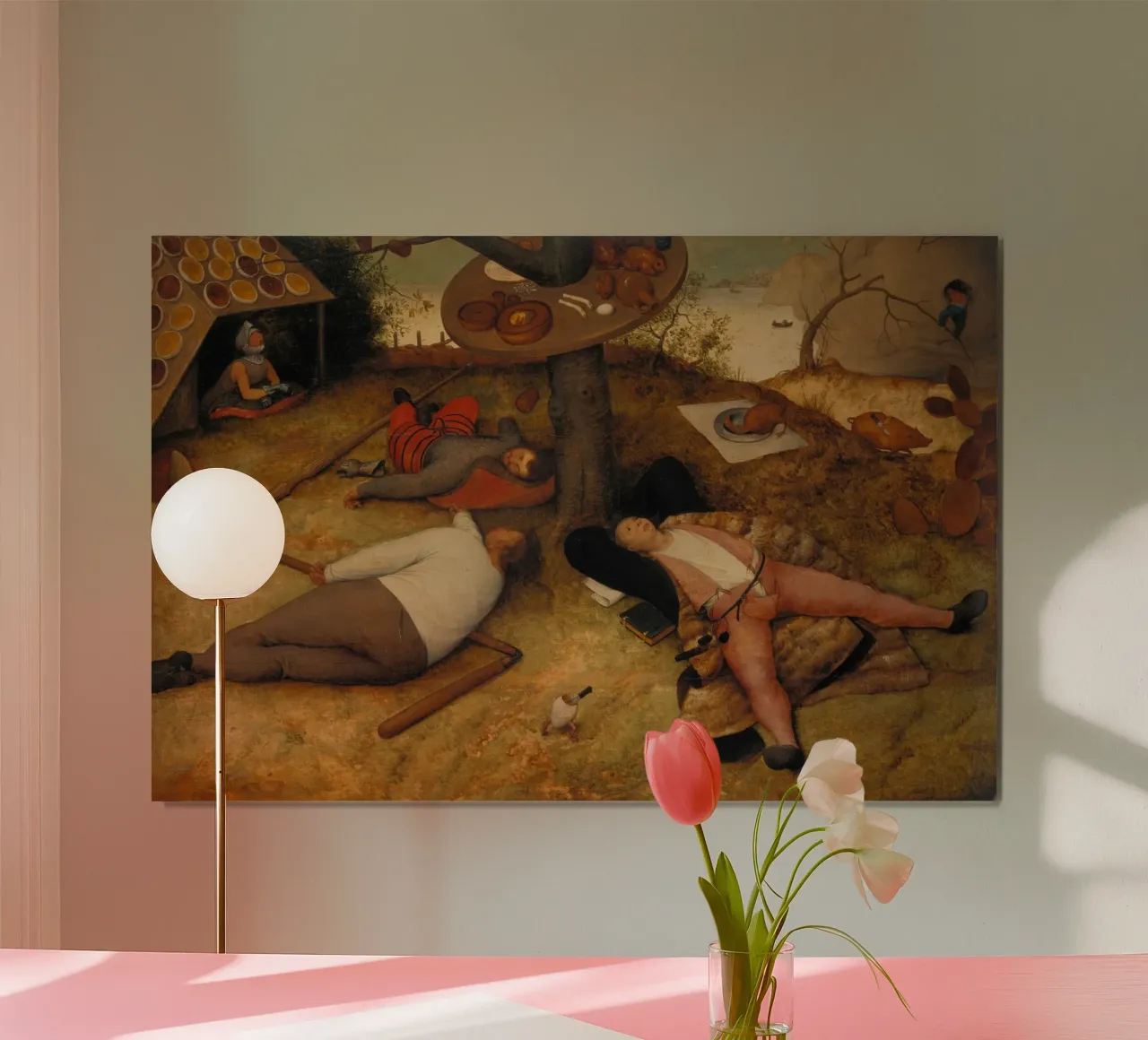 Pieter Brueghel il vecchio - La terra di Cockayne poster da ARTOTHEK