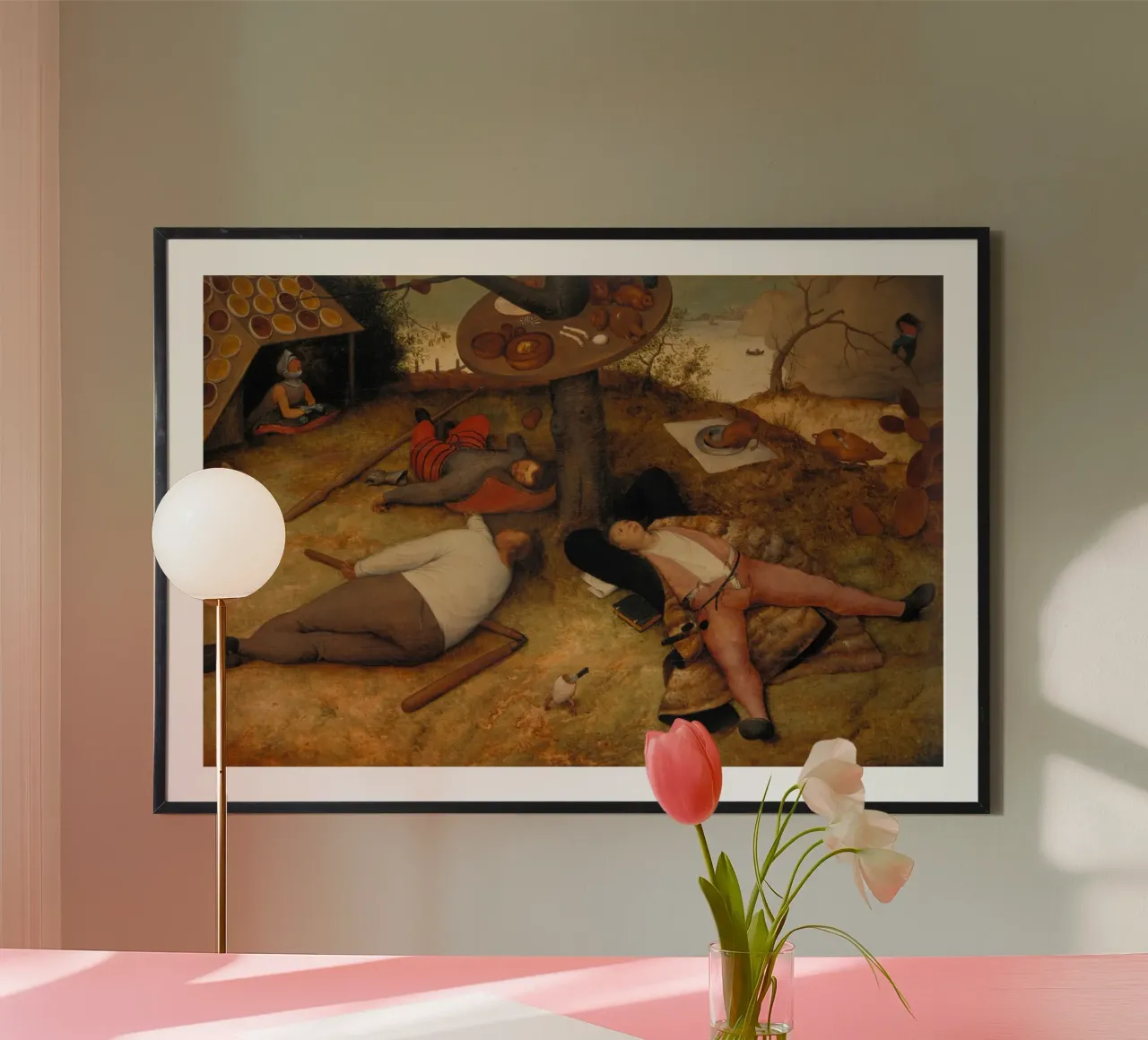 Pieter Brueghel il vecchio - La terra di Cockayne poster da ARTOTHEK