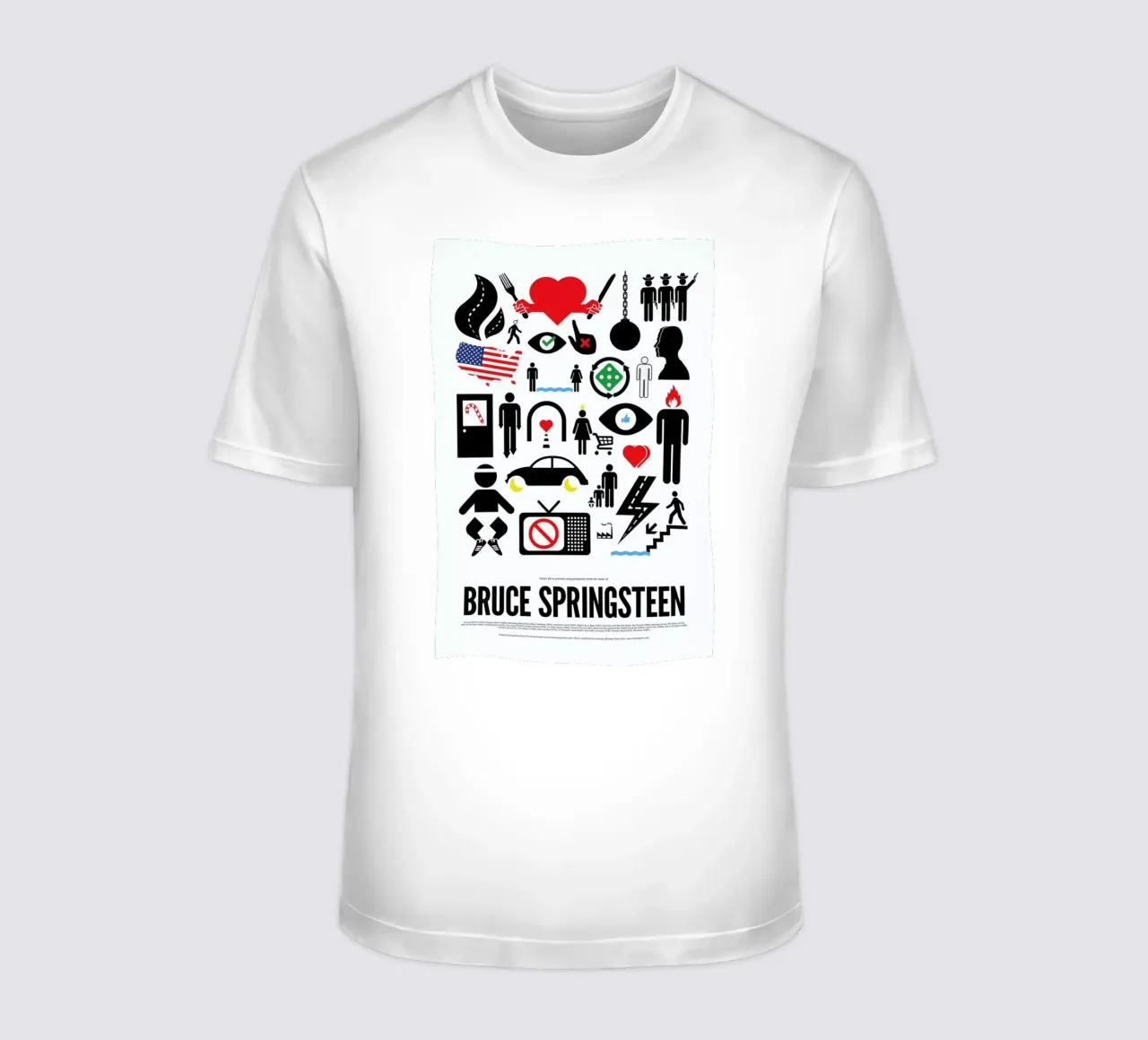 Bruce Springsteen t-shirt da Viktor Hertz