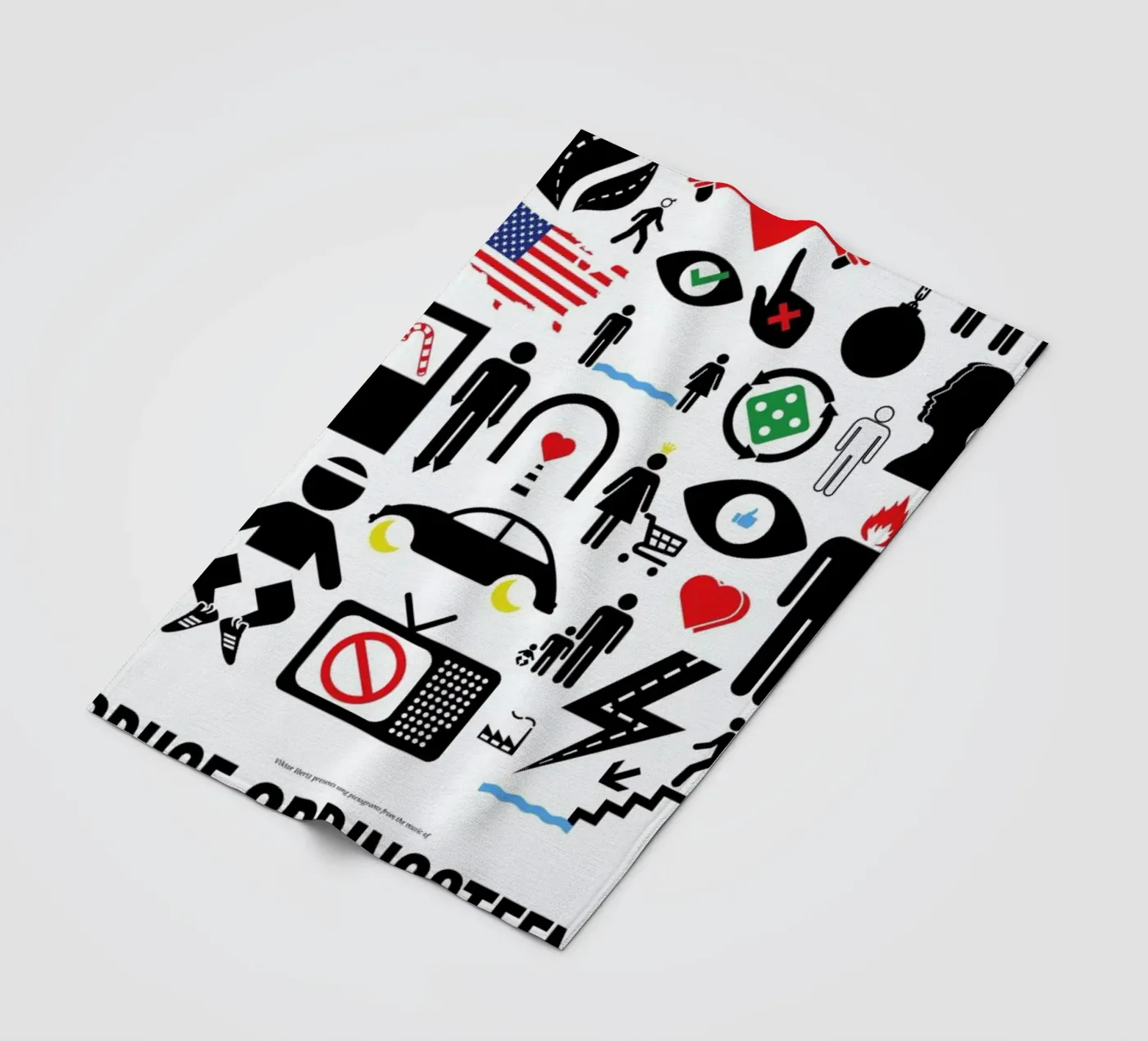 Bruce Springsteen fleecedeken van Viktor Hertz