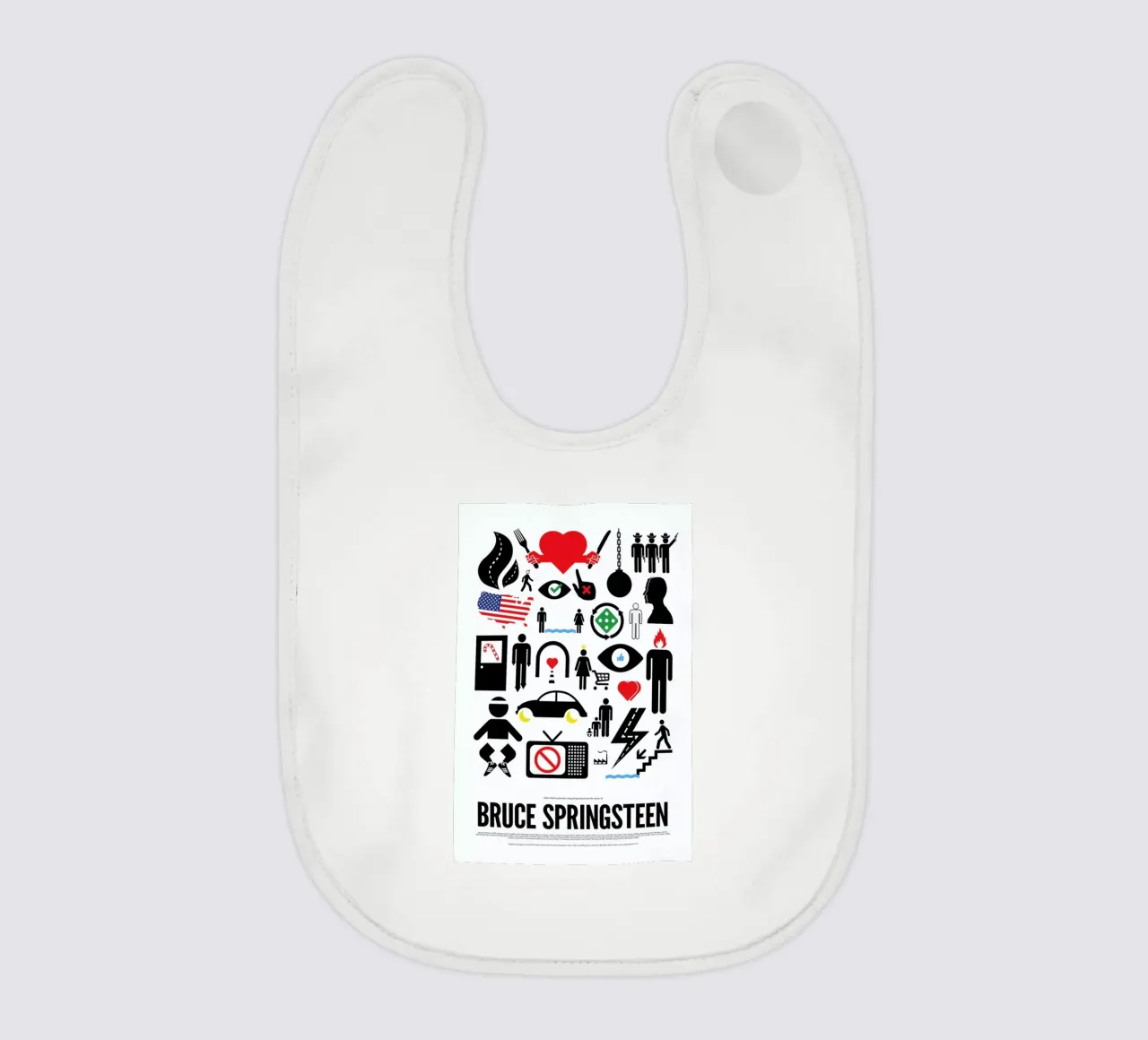 Bruce Springsteen bavaglino da Viktor Hertz