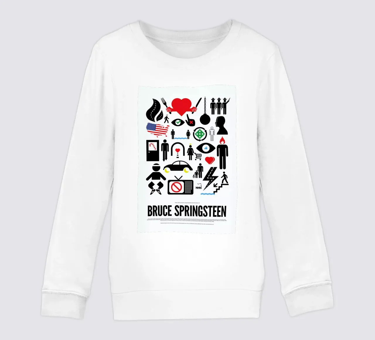 Bruce Springsteen felpa bambino da Viktor Hertz