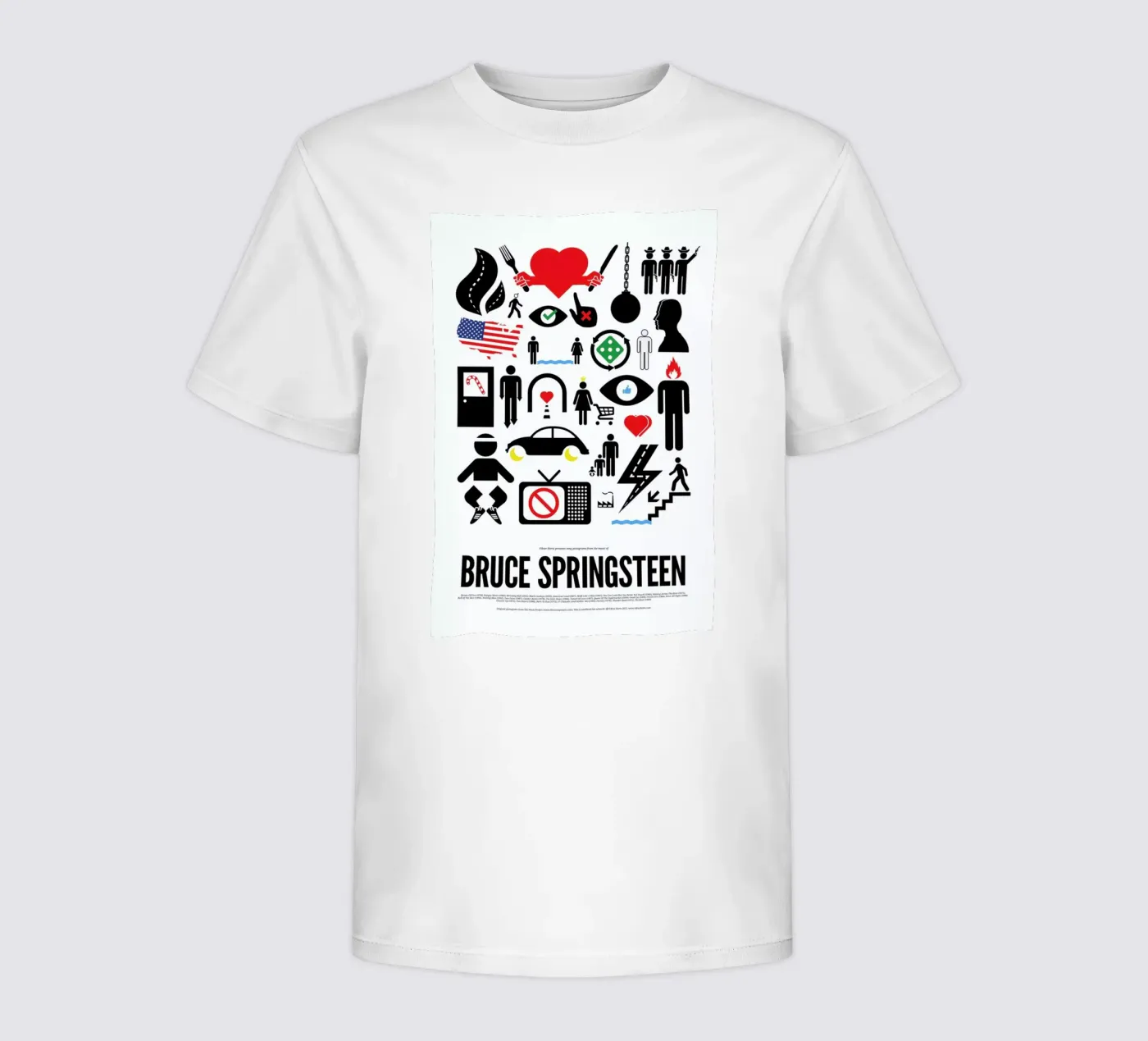 Bruce Springsteen t-shirt bambini da Viktor Hertz