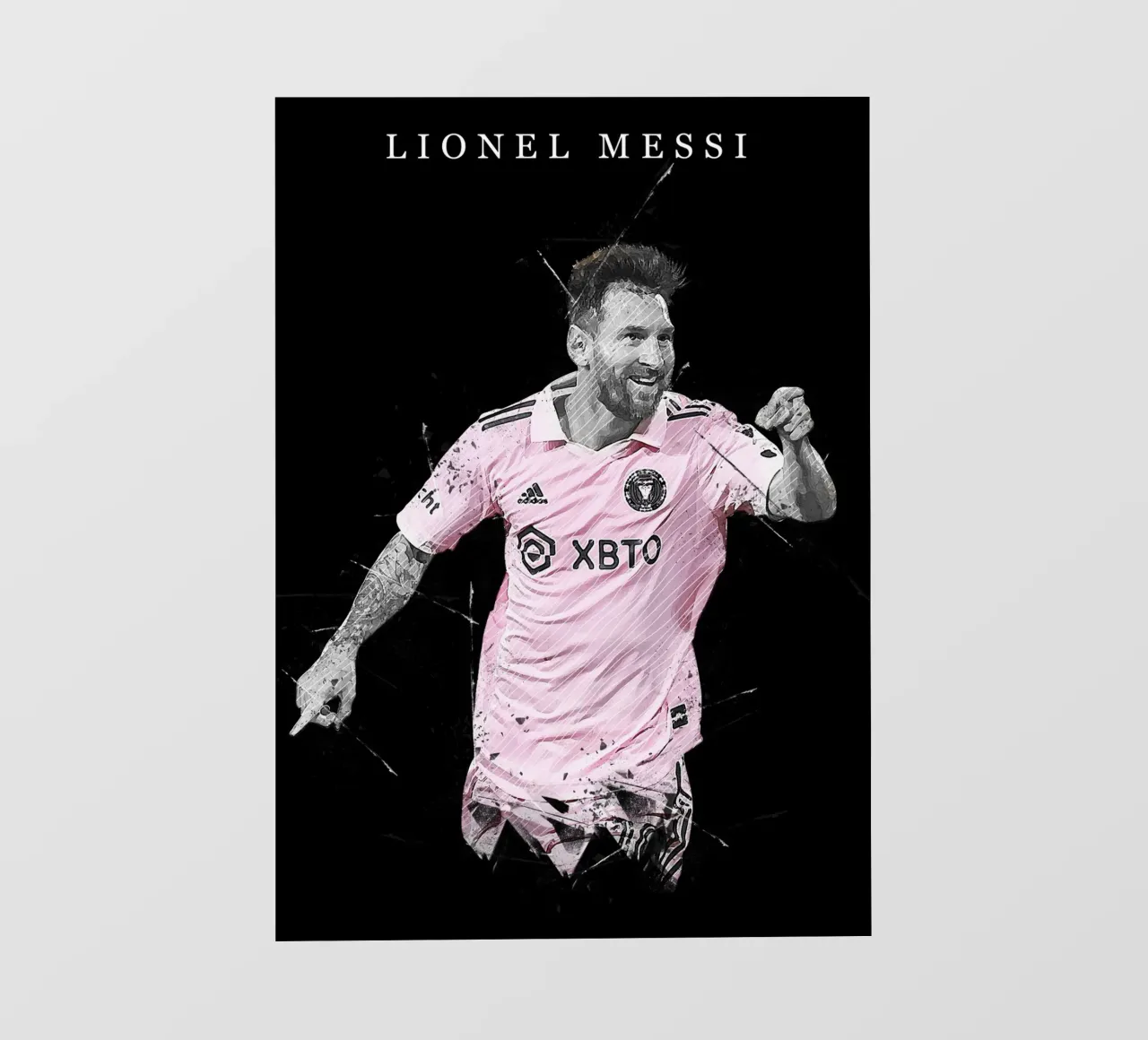 Lionel Messi Inter Miani telo in pvc da tenten