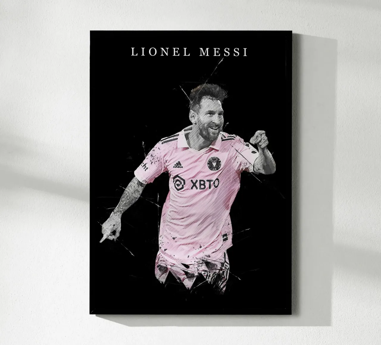 Lionel Messi Inter Miani carta hahnemühle da tenten