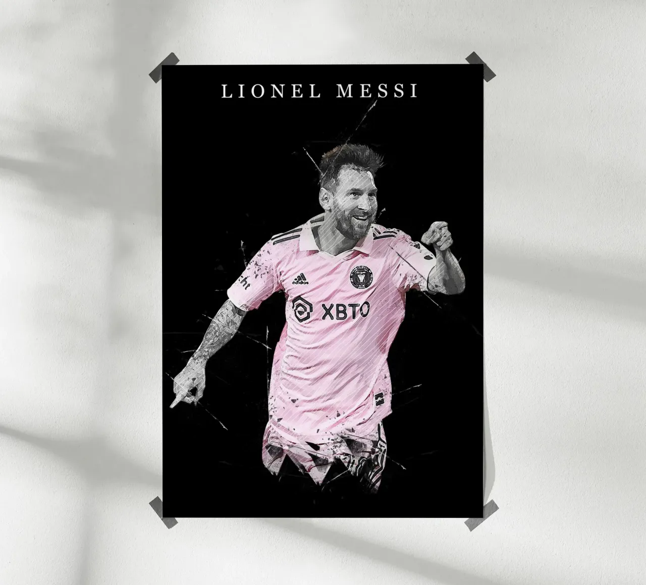 Lionel Messi Inter Miani carta hahnemühle da tenten
