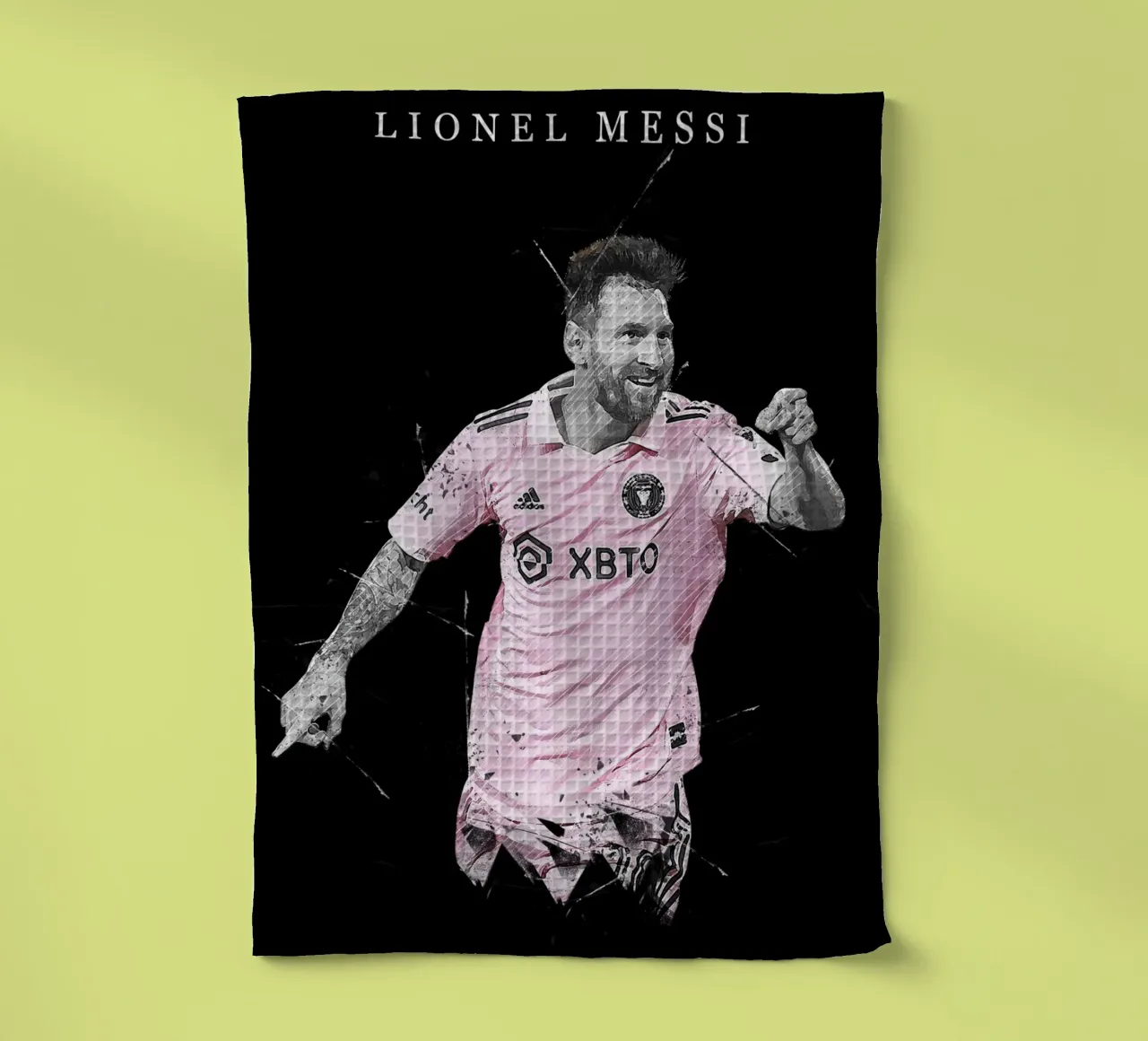 Lionel Messi Inter Miani canovaccio da cucina da tenten