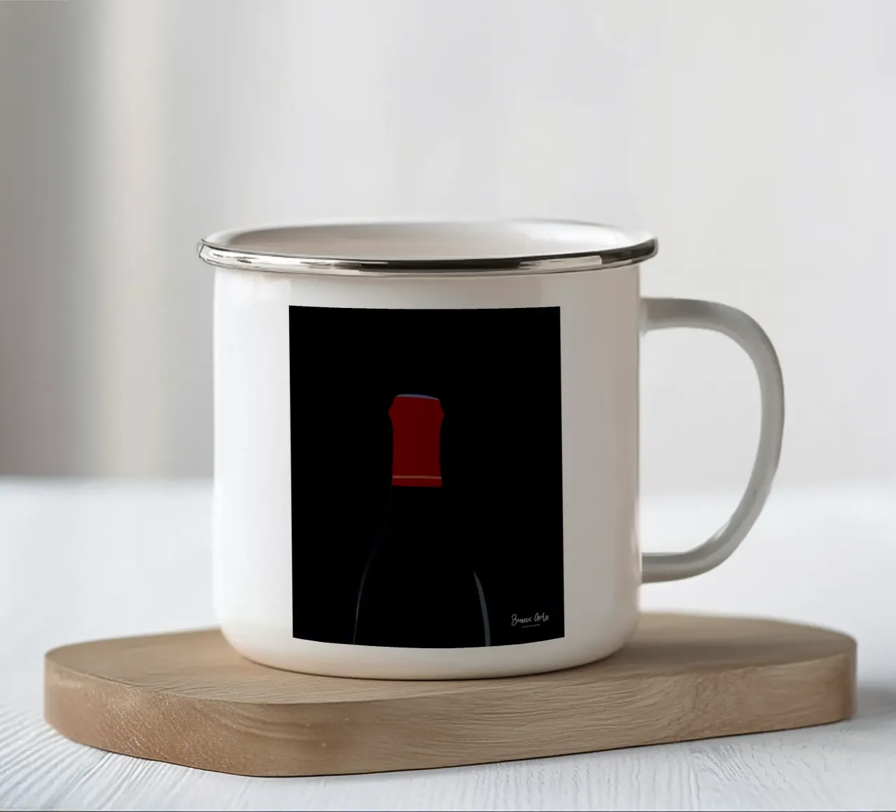 Velvet Drift tazza in smalto da Mike Leymi