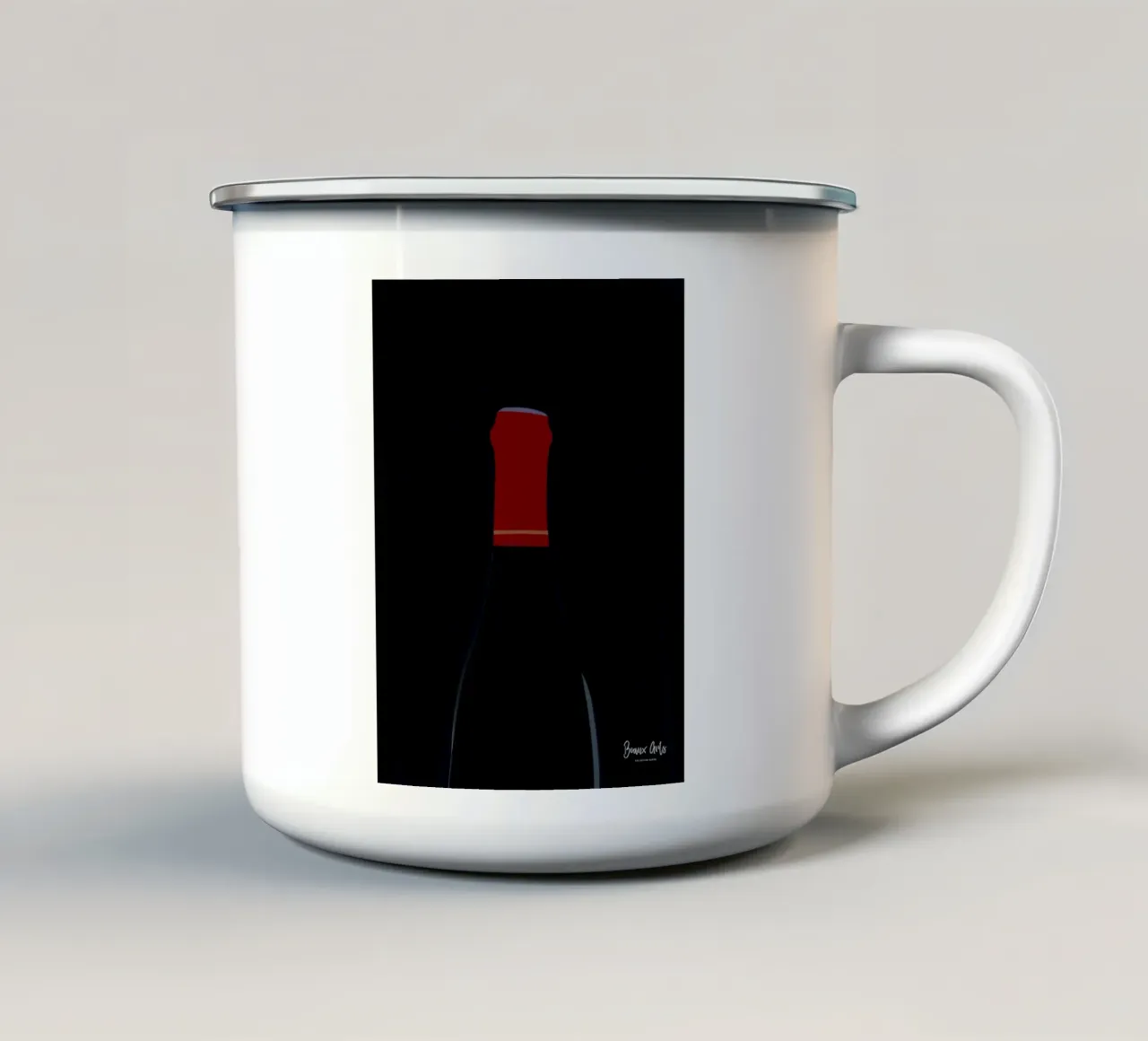 Velvet Drift tazza in smalto da Mike Leymi
