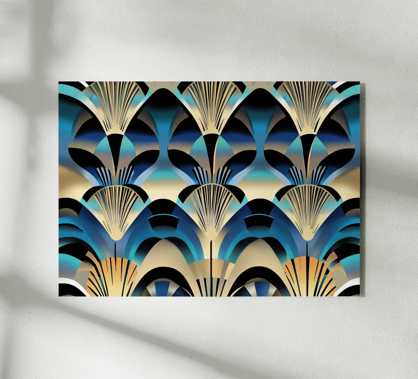 Art déco acryl van Nikis Art Studio