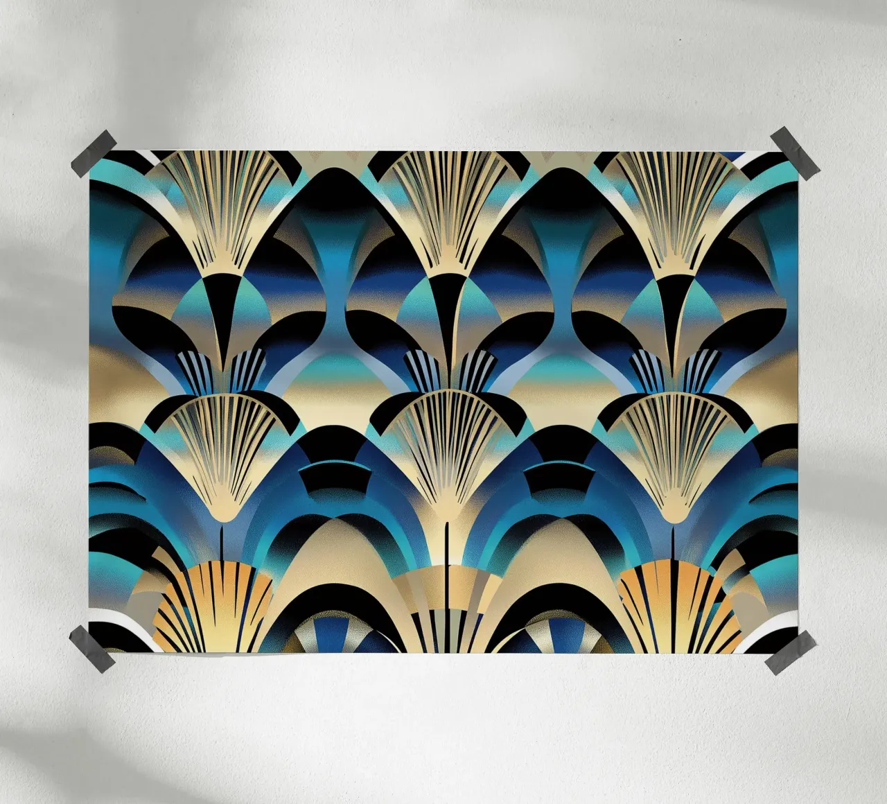 Art déco poster da Nikis Art Studio