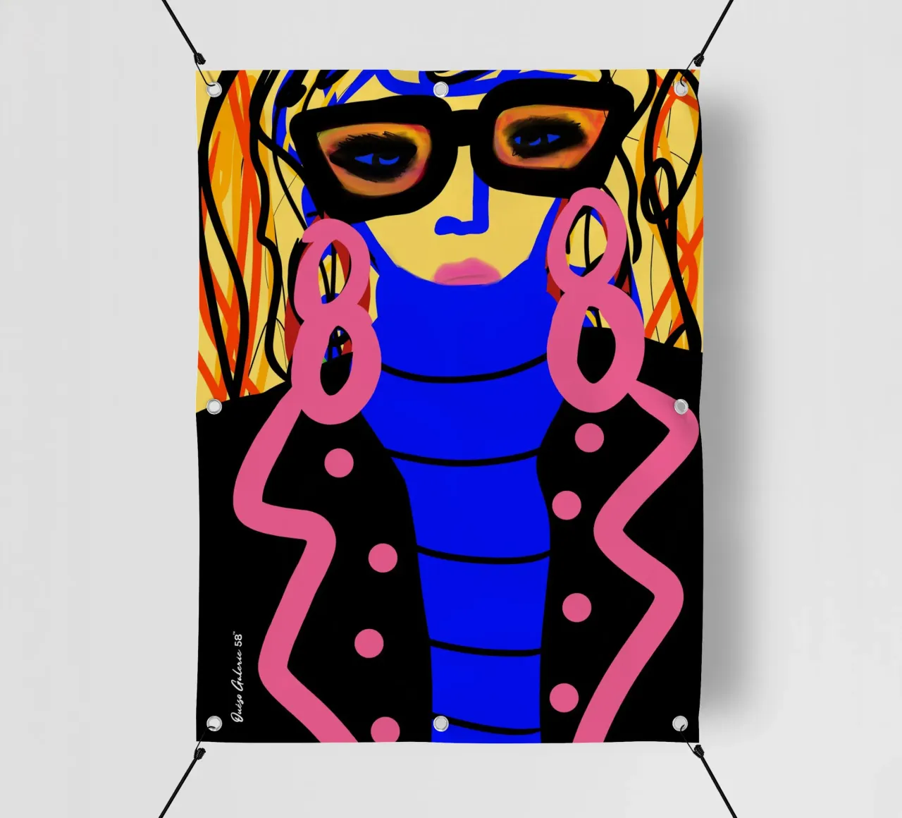 Hazy Whispers telo in pvc da Mike Leymi