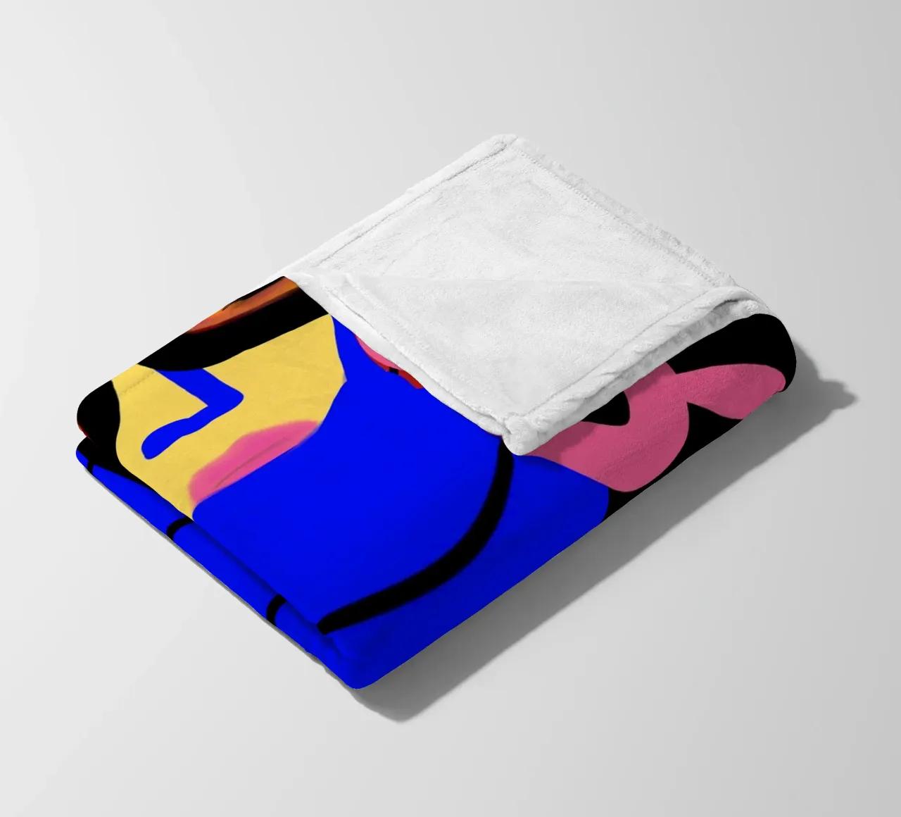 Hazy Whispers fleece blanket by Mike Leymi