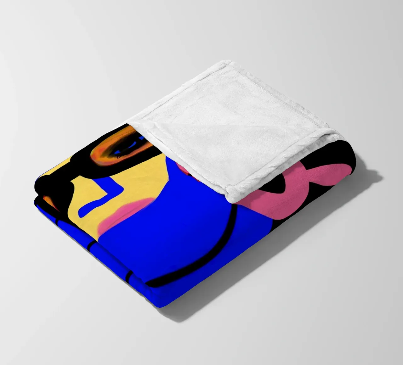 Hazy Whispers fleece blanket by Mike Leymi
