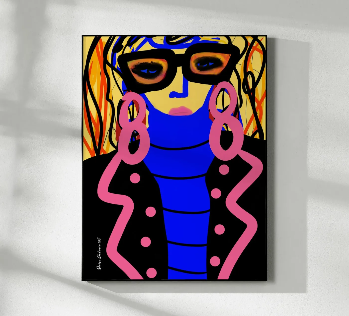 Hazy Whispers plexiglass da Mike Leymi