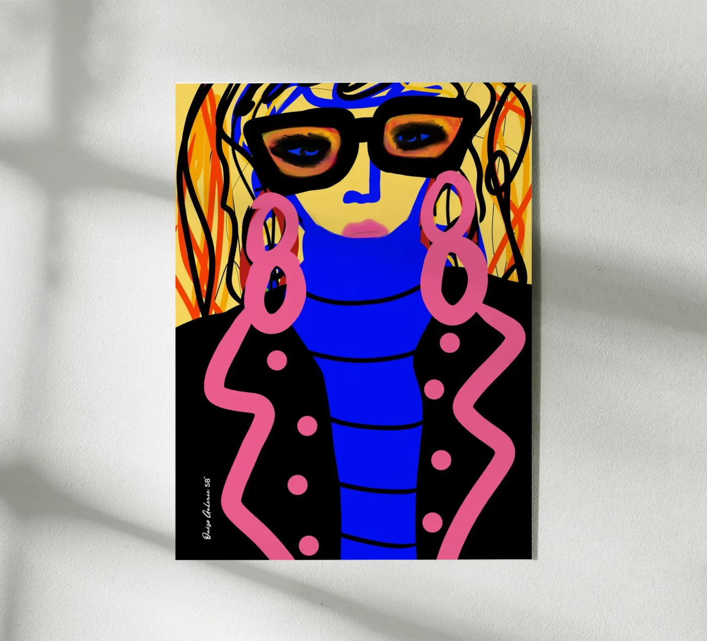 Hazy Whispers plexiglass da Mike Leymi