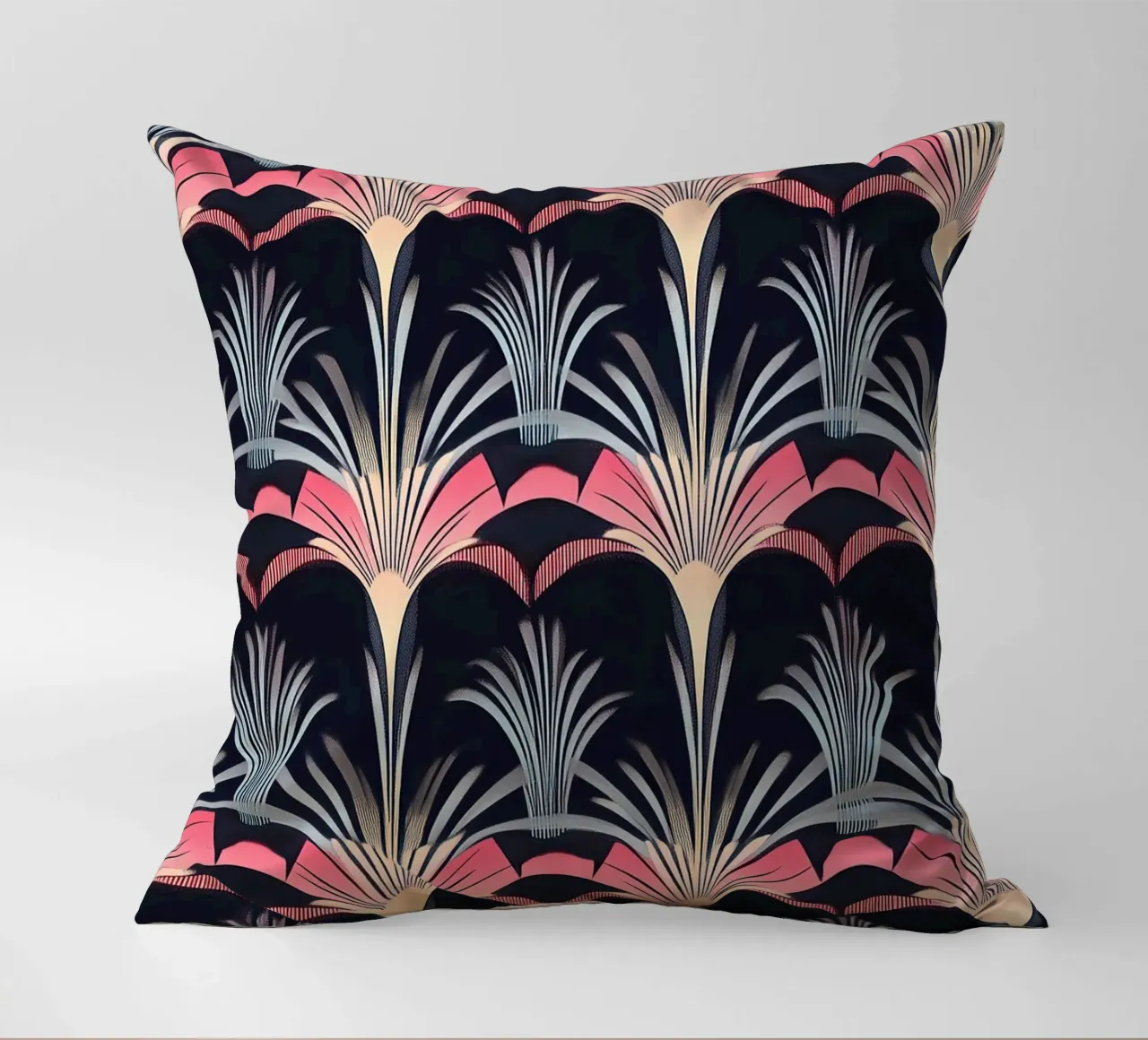 Art déco "The Geometry of Glam" cuscino da Nikis Art Studio