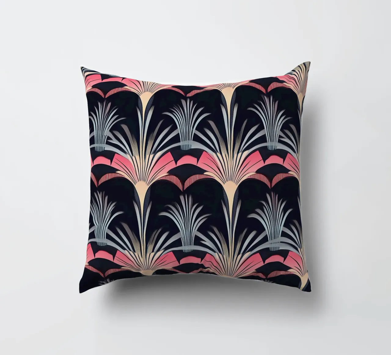 Art déco "The Geometry of Glam" cuscino da Nikis Art Studio