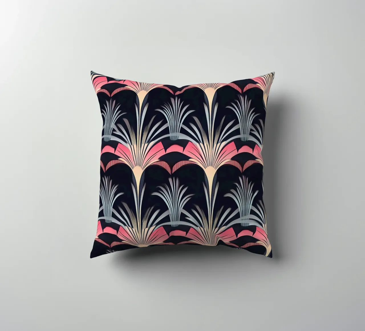 Art déco "The Geometry of Glam" cuscino da Nikis Art Studio