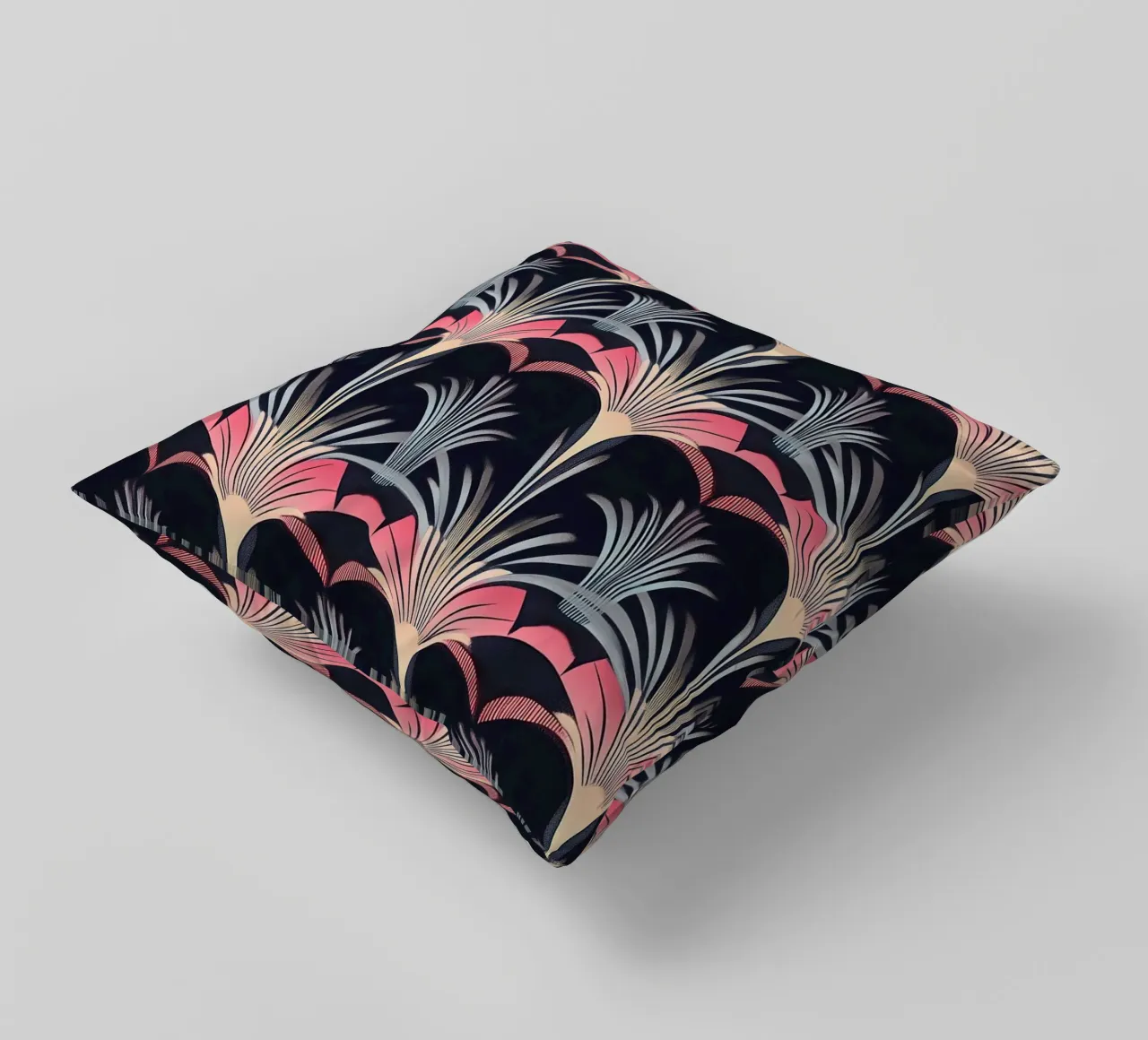 Art déco "The Geometry of Glam" cuscino da Nikis Art Studio