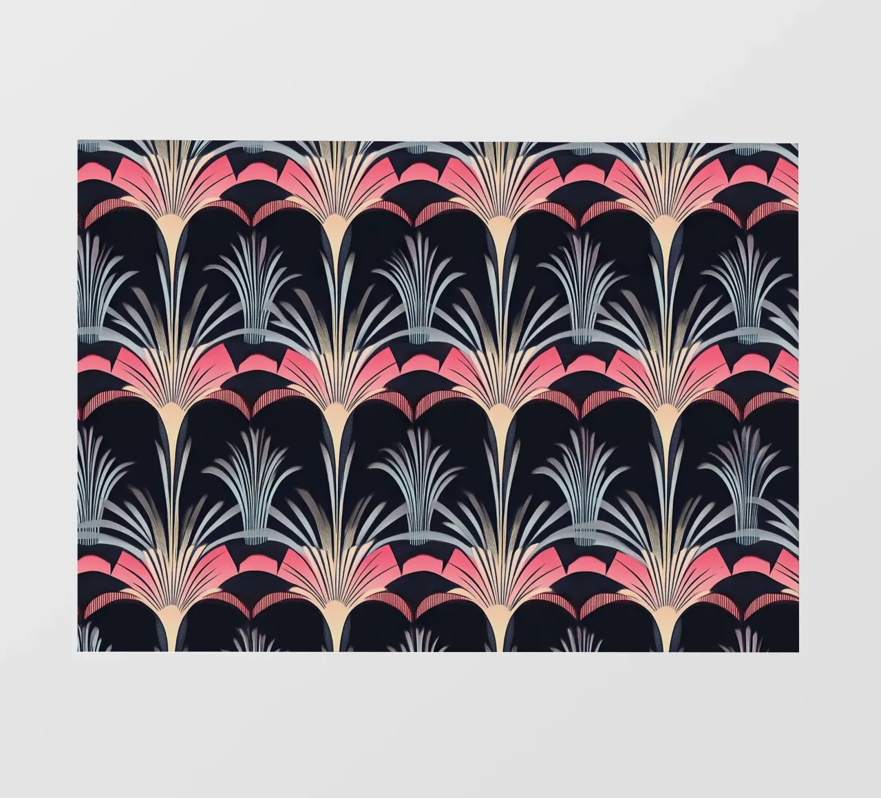 Art déco "The Geometry of Glam" telo in pvc da Nikis Art Studio