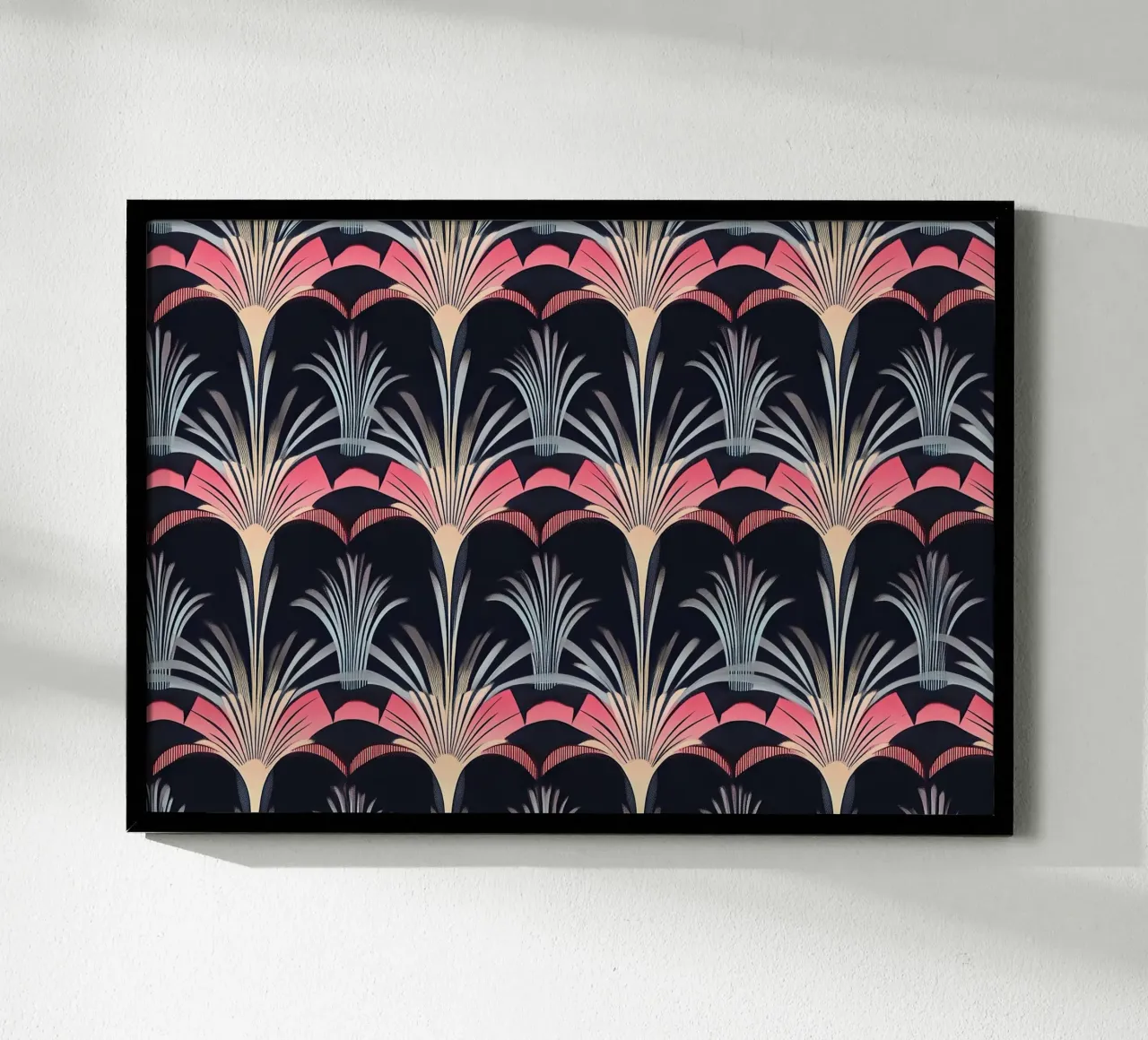 Art déco "The Geometry of Glam" poster da Nikis Art Studio