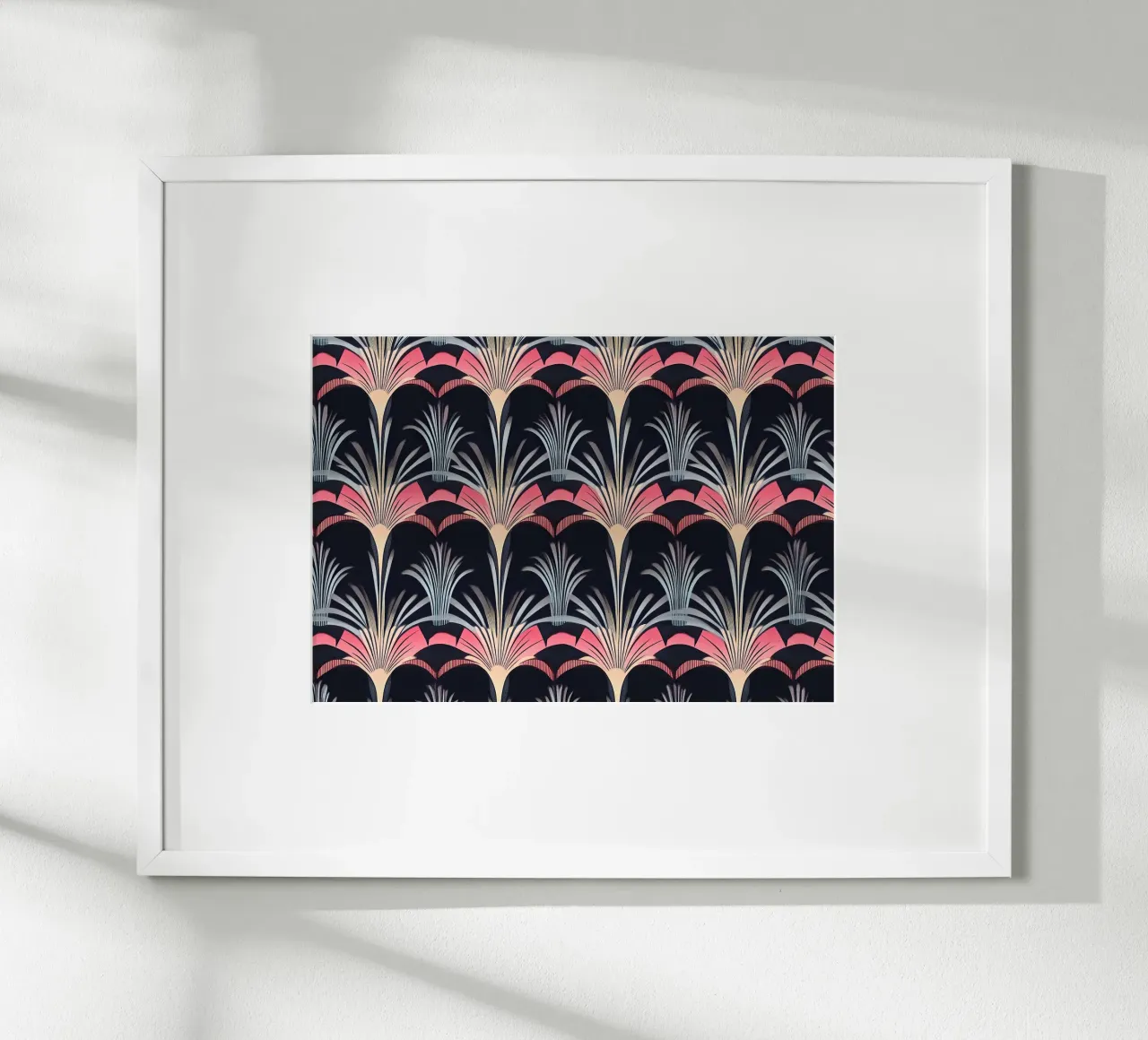 Art déco "The Geometry of Glam" poster da Nikis Art Studio